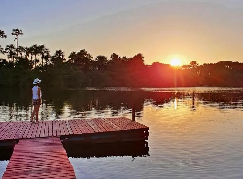 Sunset in Pousada Murici