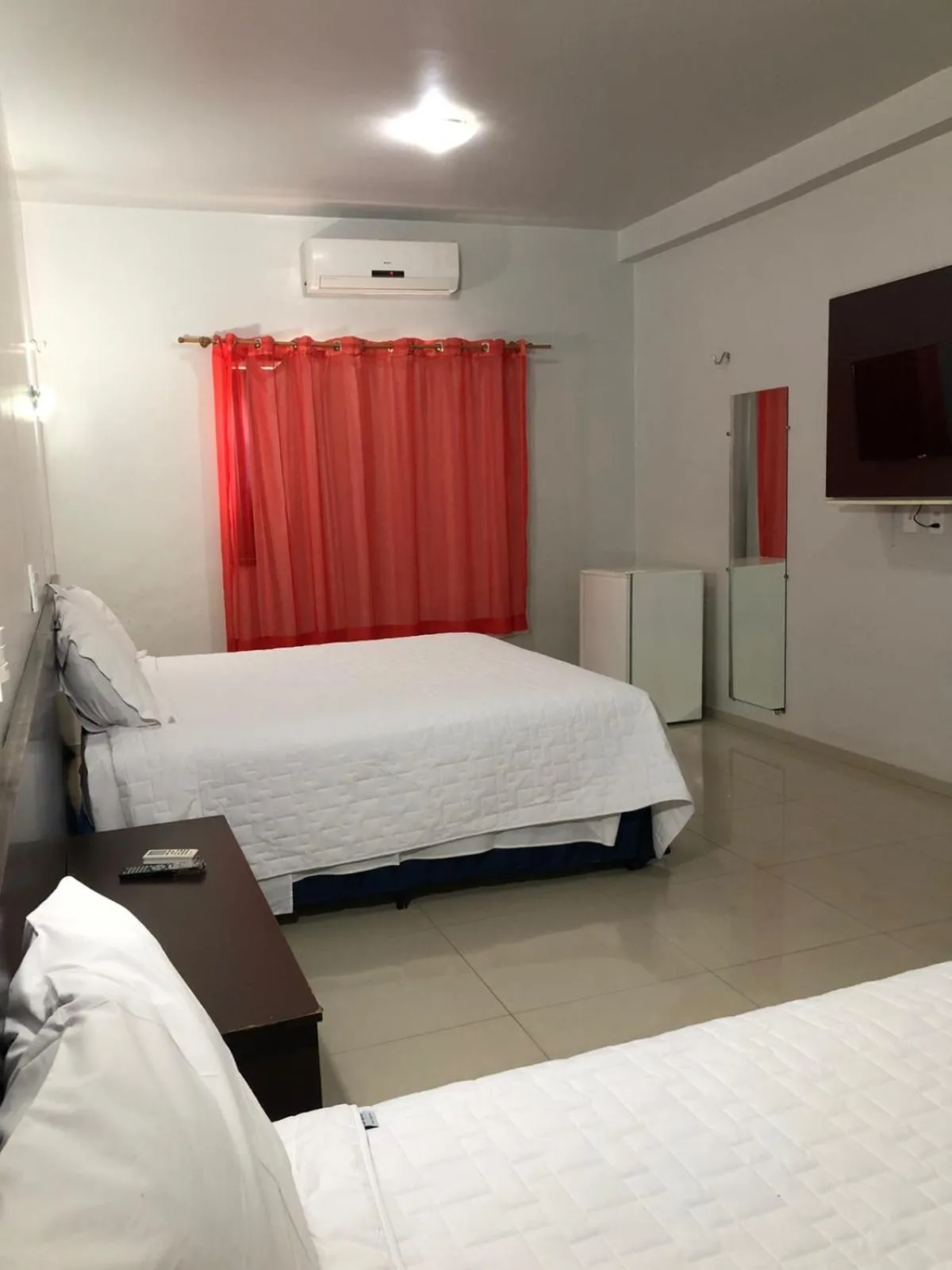 Bed in Pousada Murici