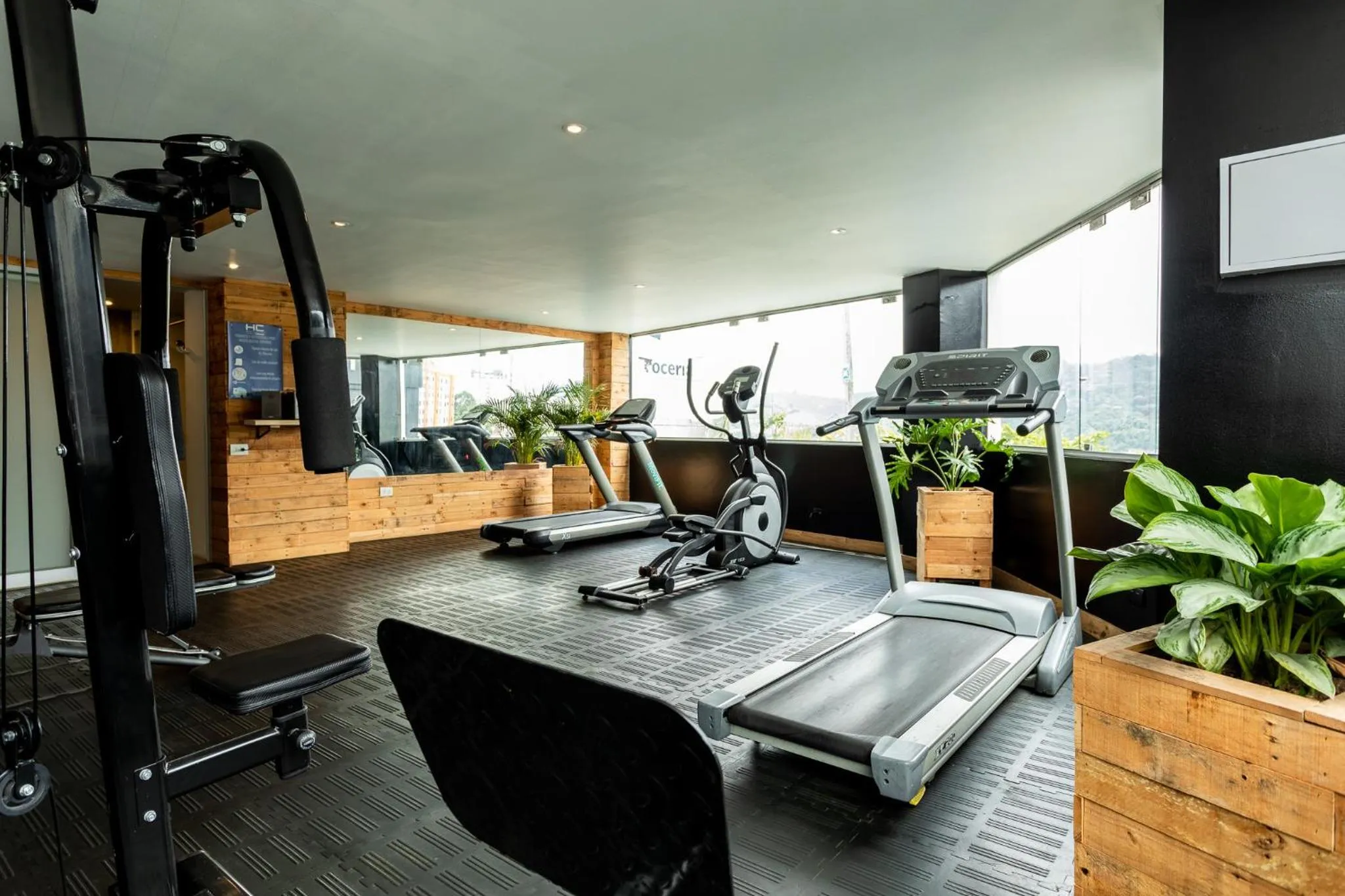 Fitness centre/facilities in Hotel Carretero