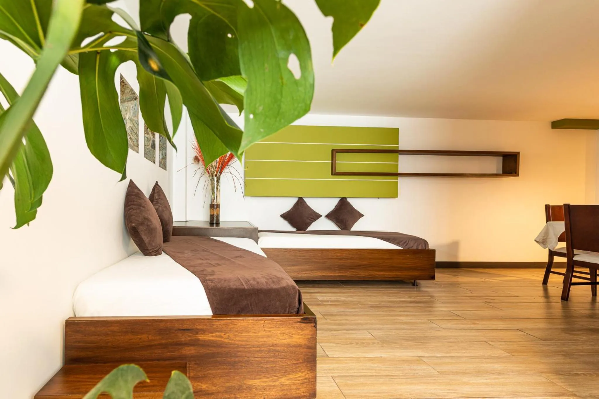 Bed in Hotel Carretero