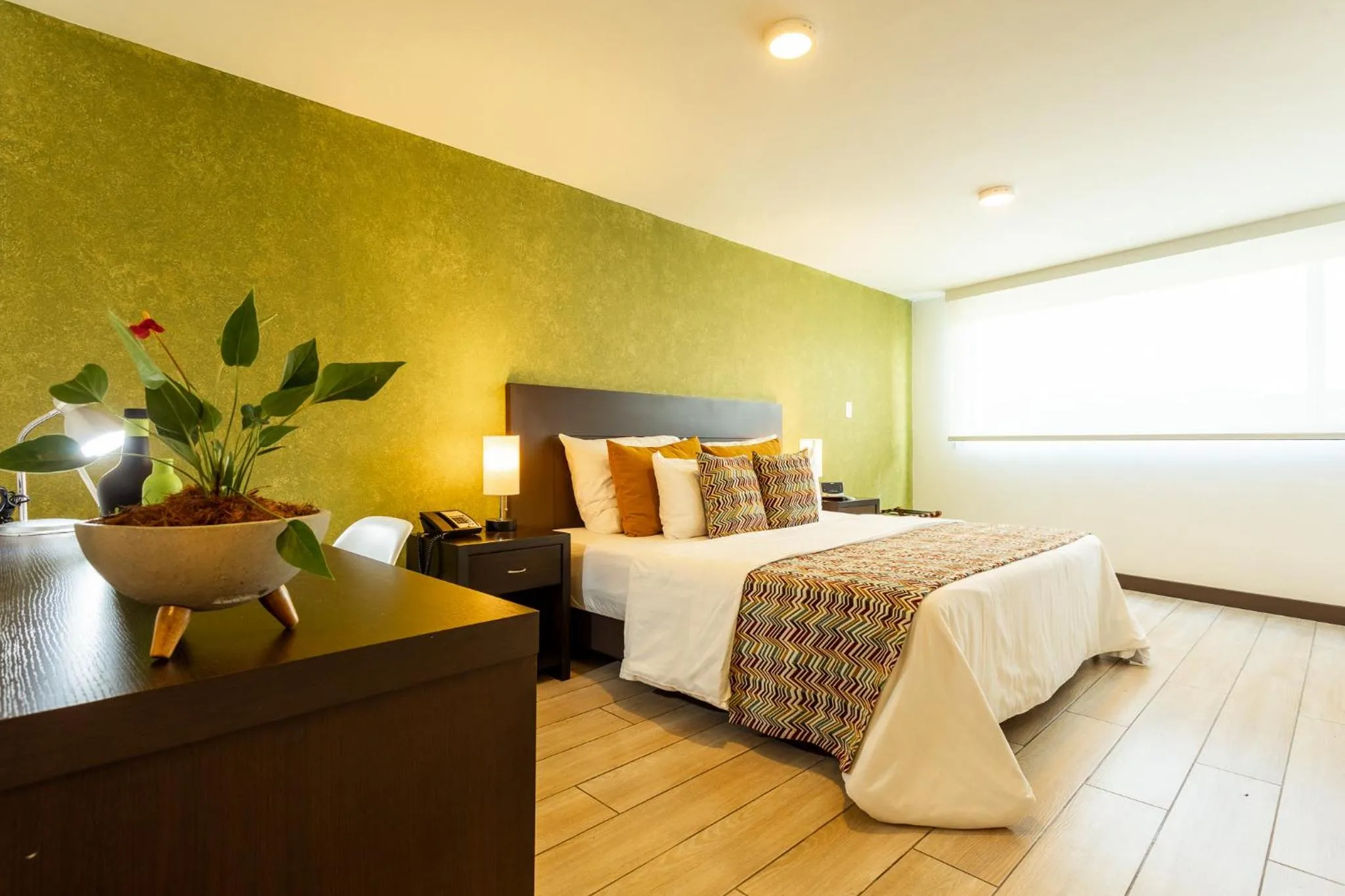 Bed in Hotel Carretero