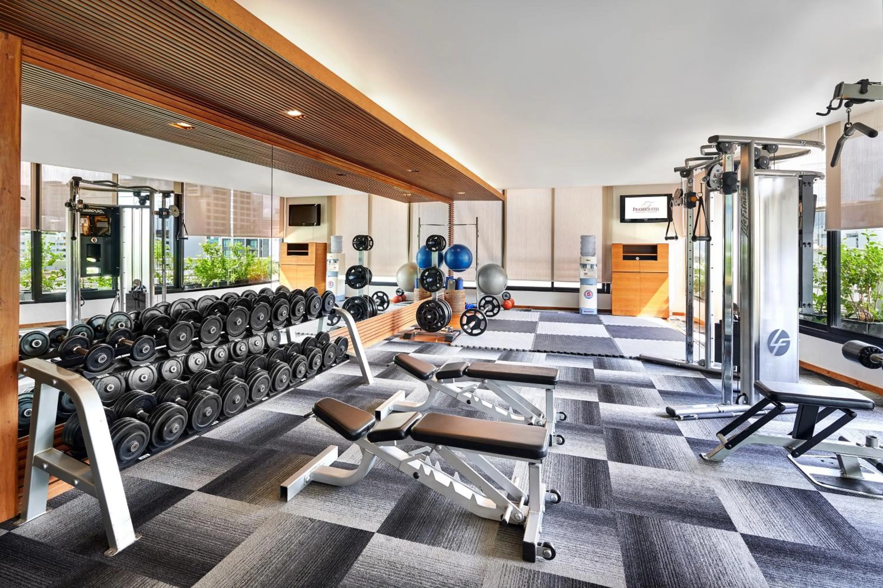 Fitness centre/facilities in Fraser Suites Sukhumvit Bangkok