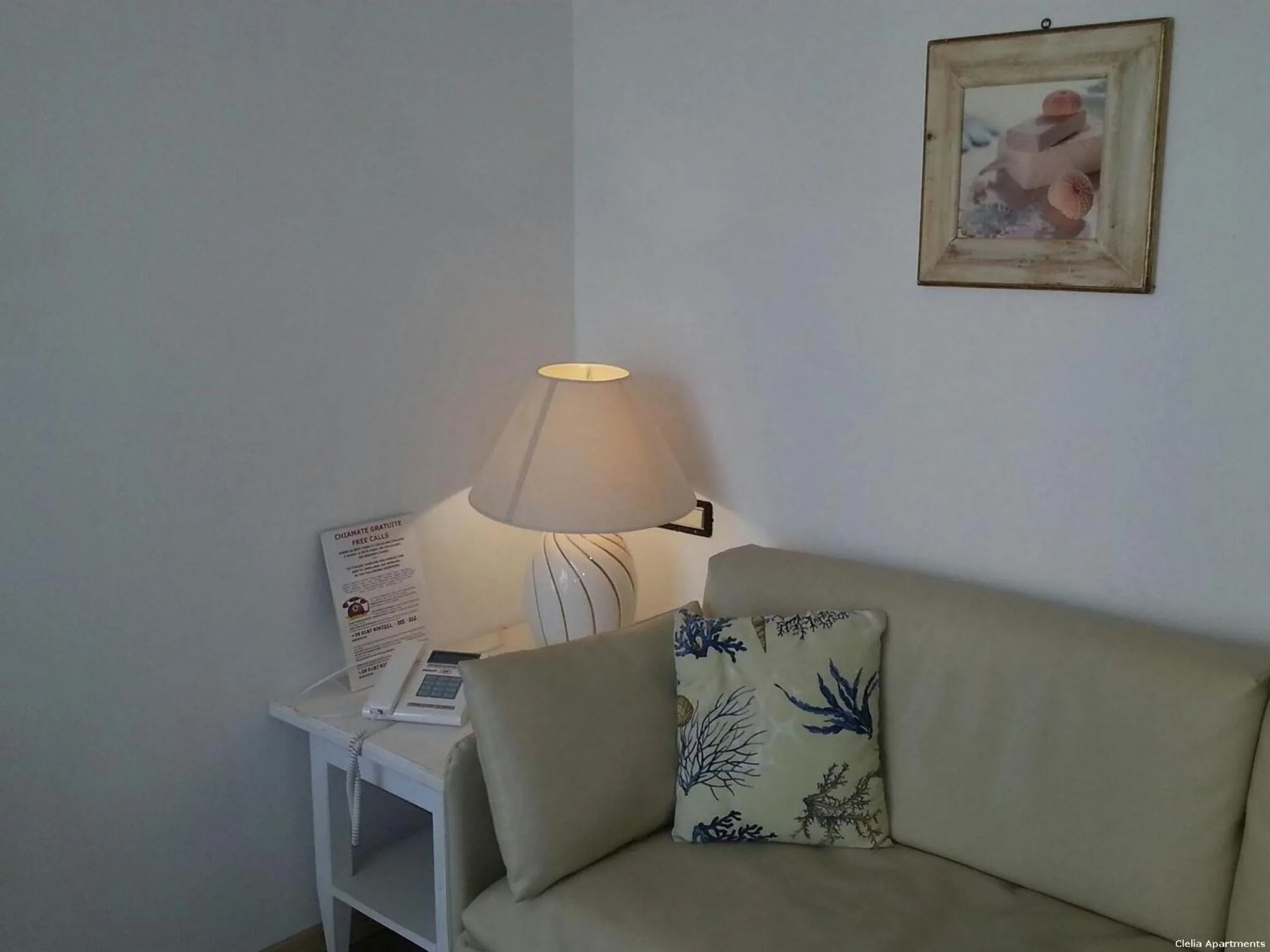 Decorative detail in Clelia Apartments - Deiva Marina