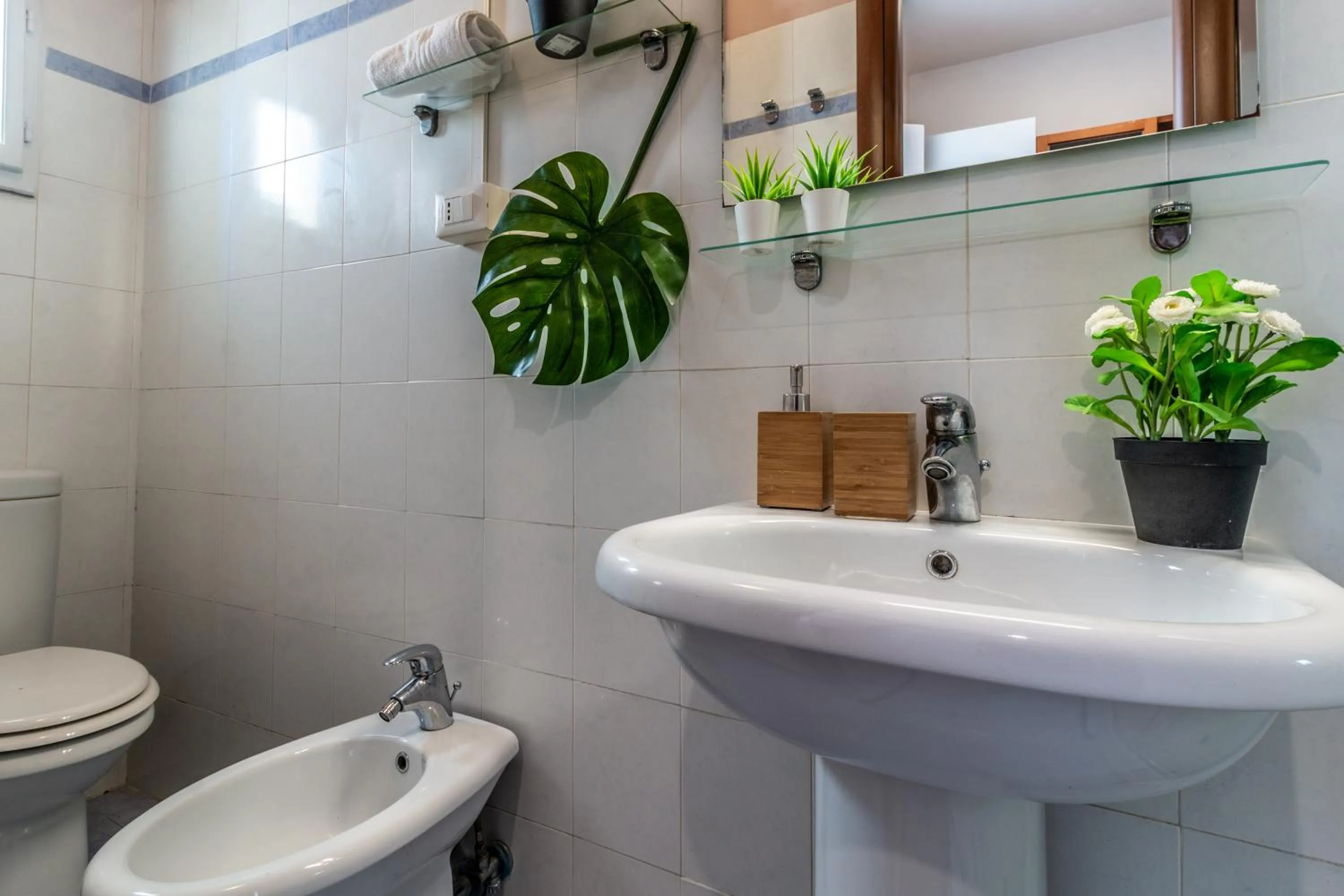 Bathroom in Wine Apartments Florence Ansonica