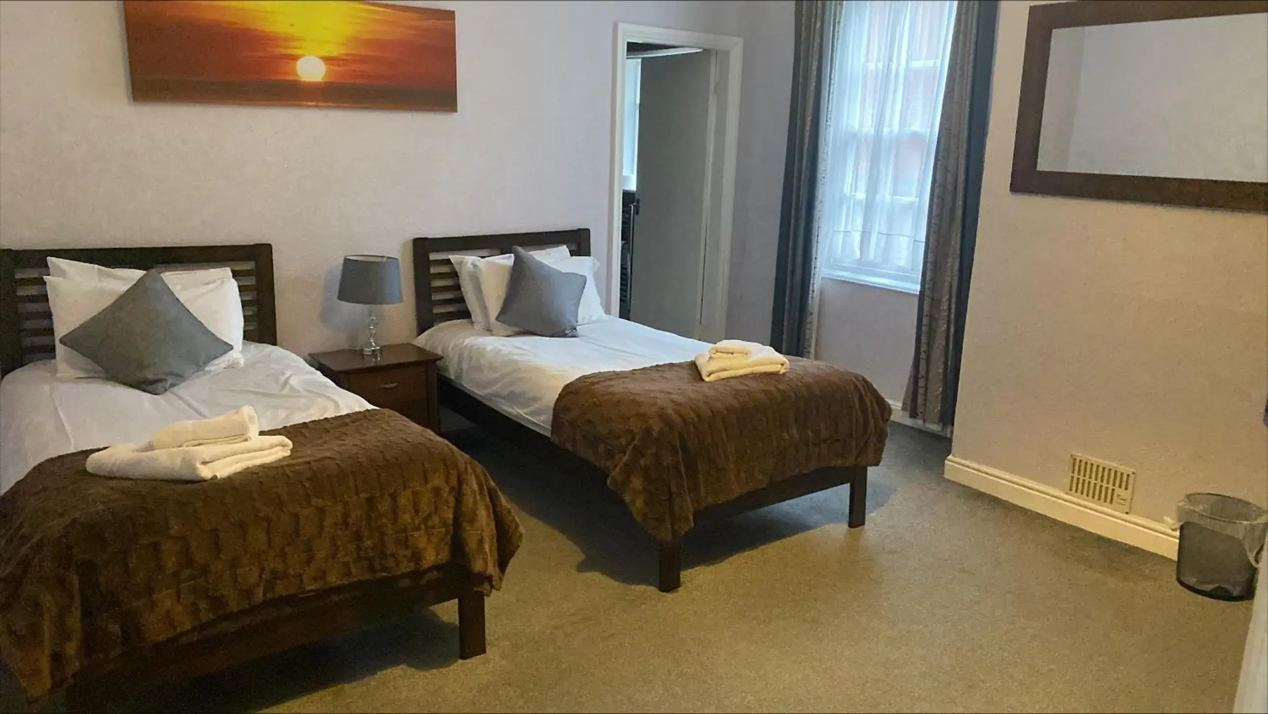 Twin Room in The Pack Horse Twin Room in The Pack Horse