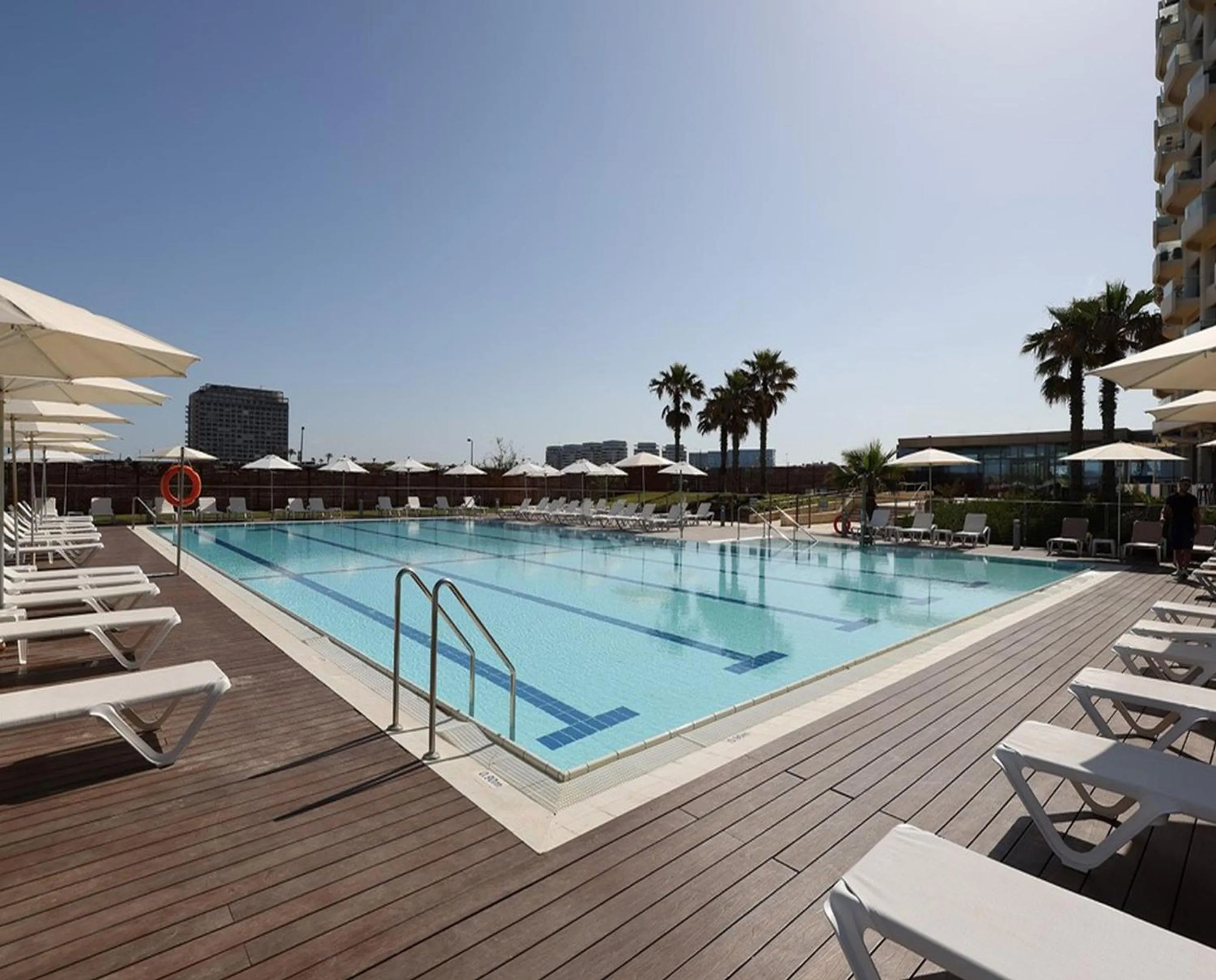 Swimming pool in West Tel Aviv- All Suites Hotel By The Sea