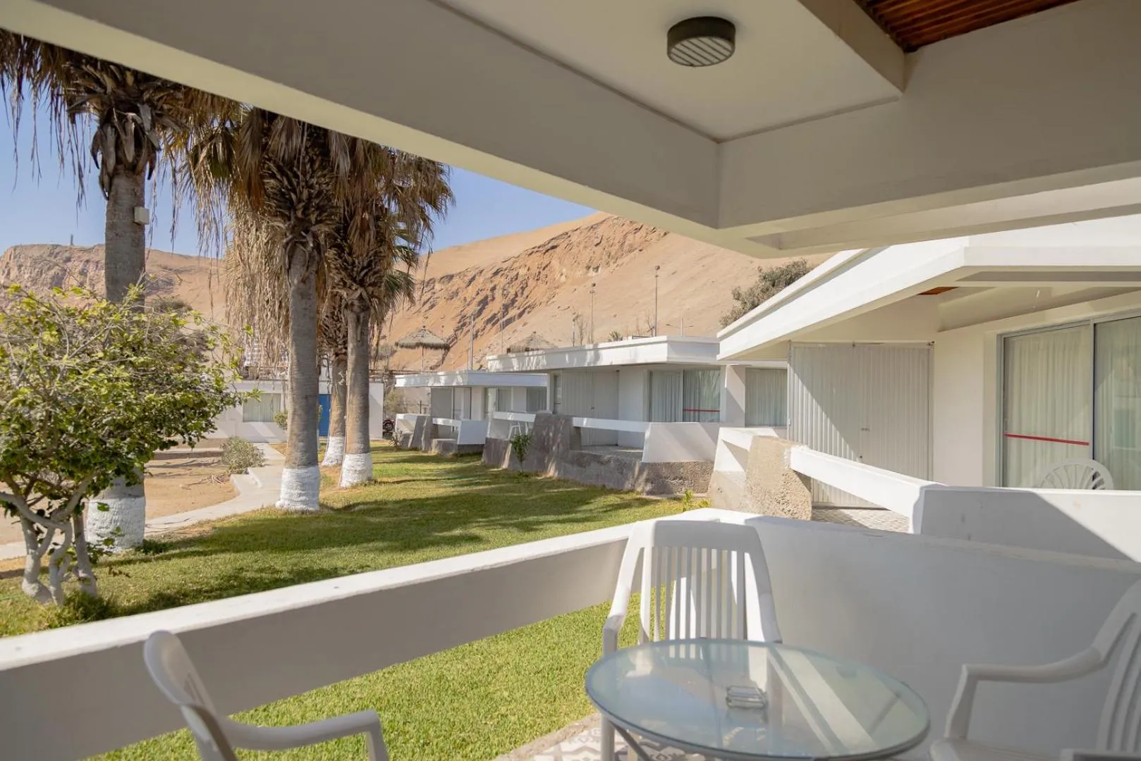 Garden view in Panamericana Hotel Arica
