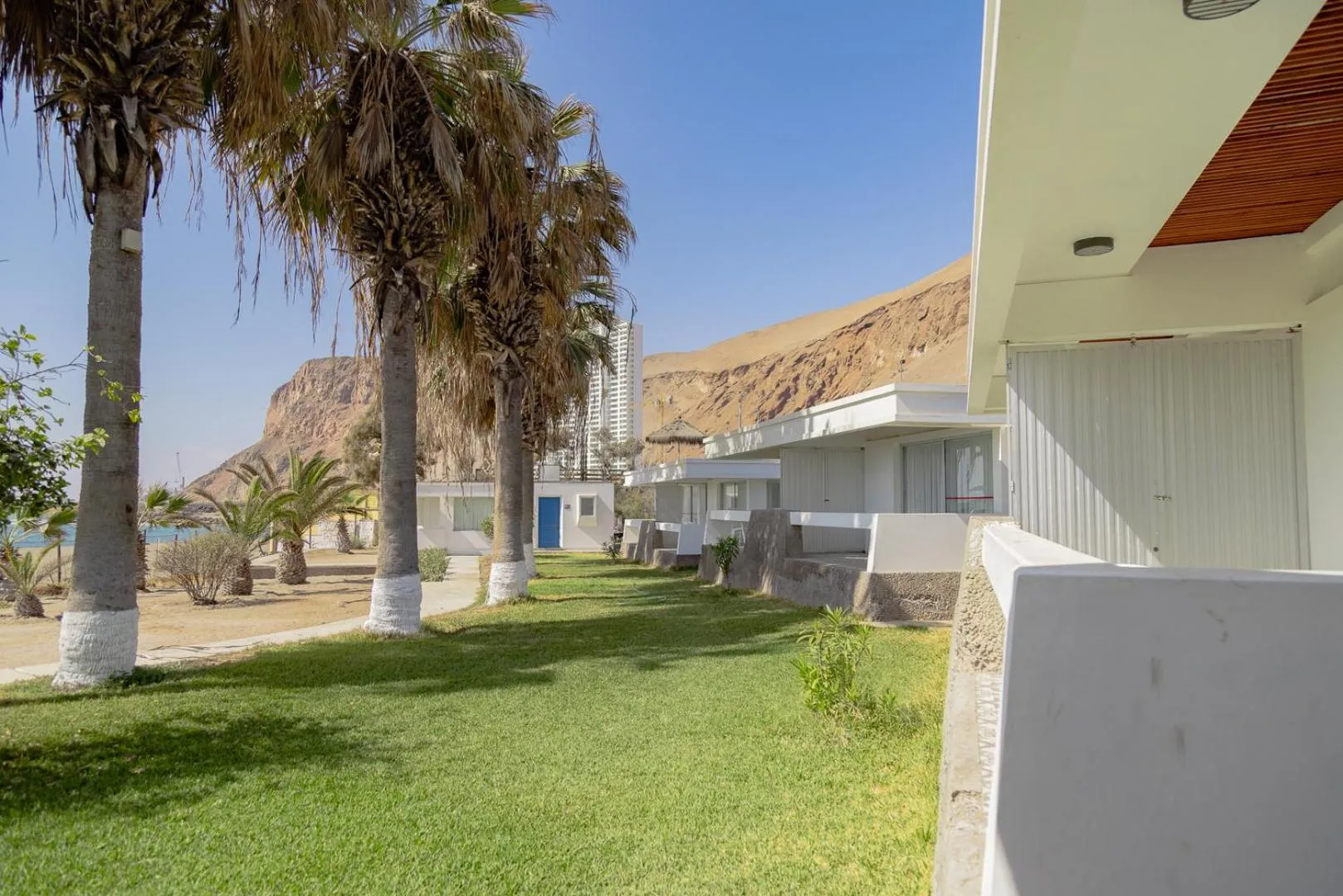 Garden view in Panamericana Hotel Arica
