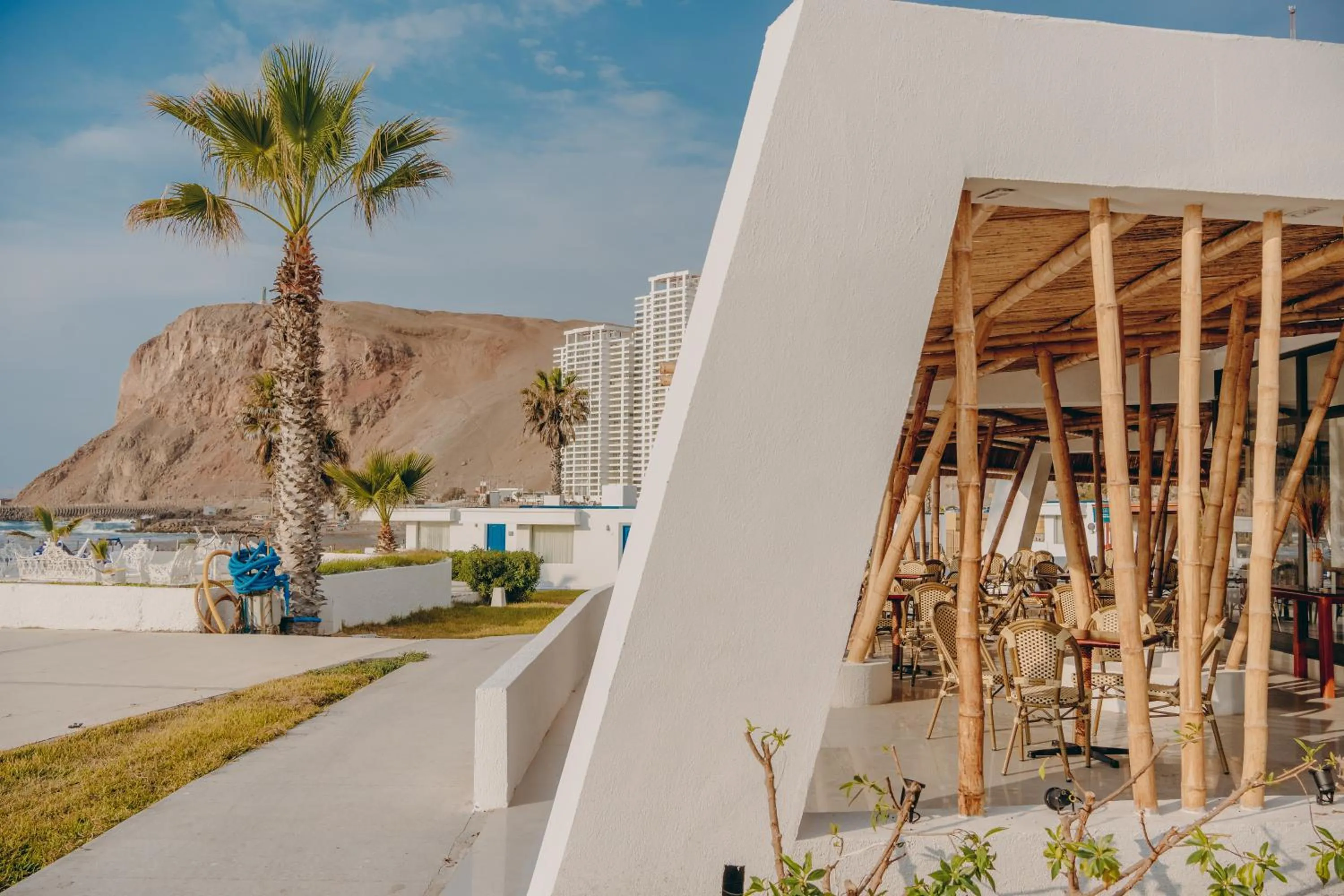 Balcony/Terrace in Panamericana Hotel Arica