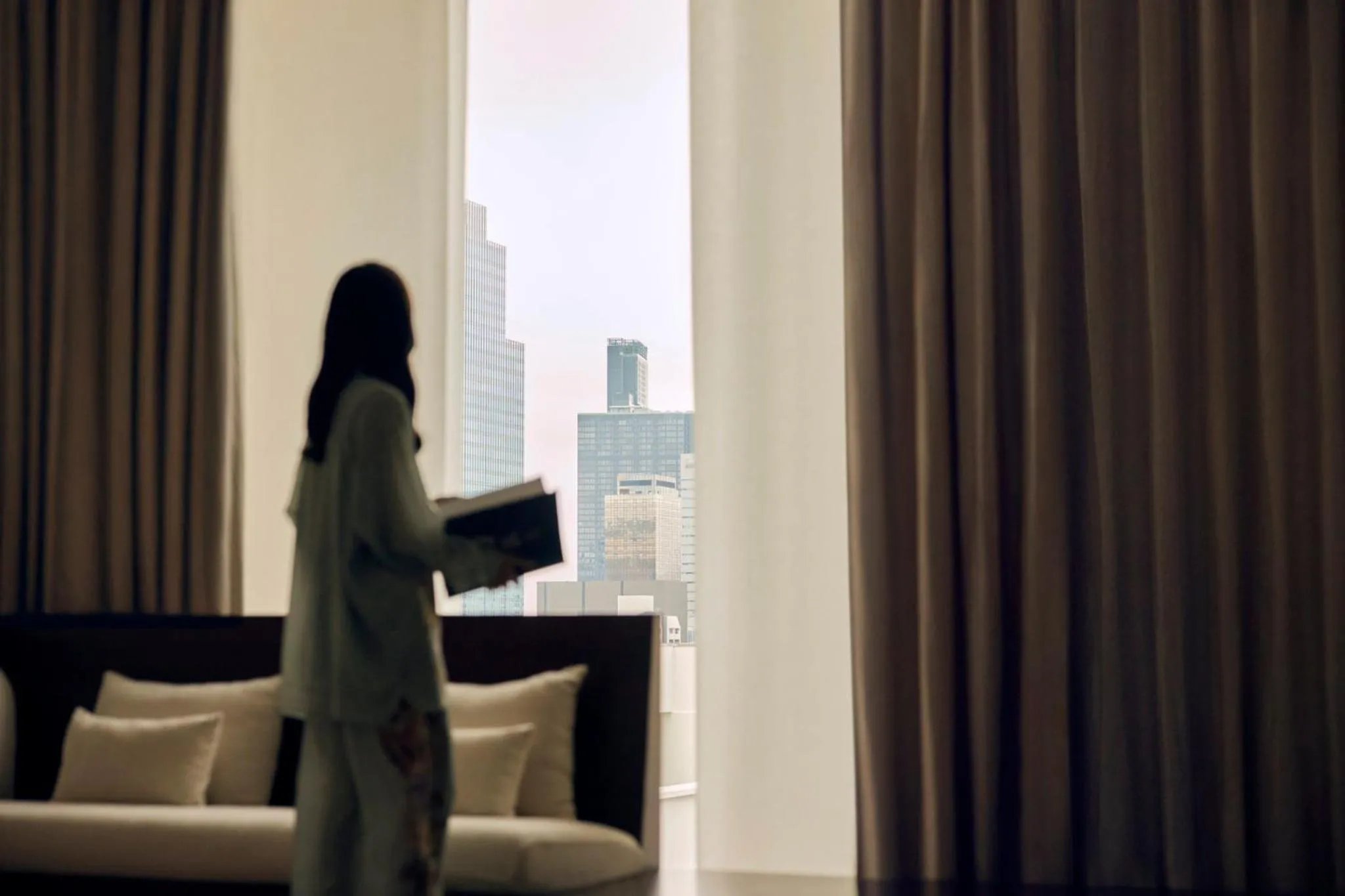 Bedroom in COMO Metropolitan Bangkok