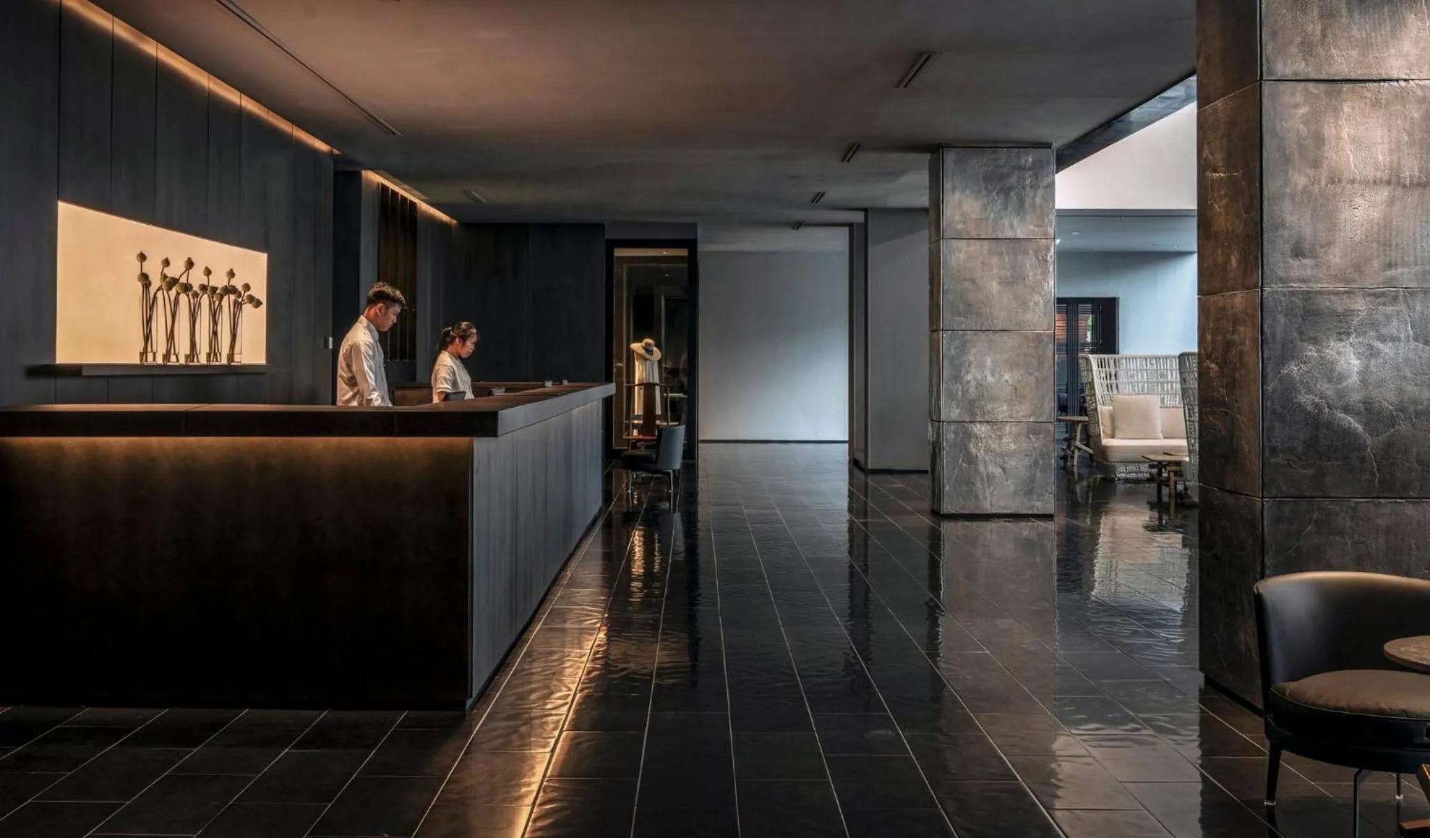 Lobby or reception in COMO Metropolitan Bangkok