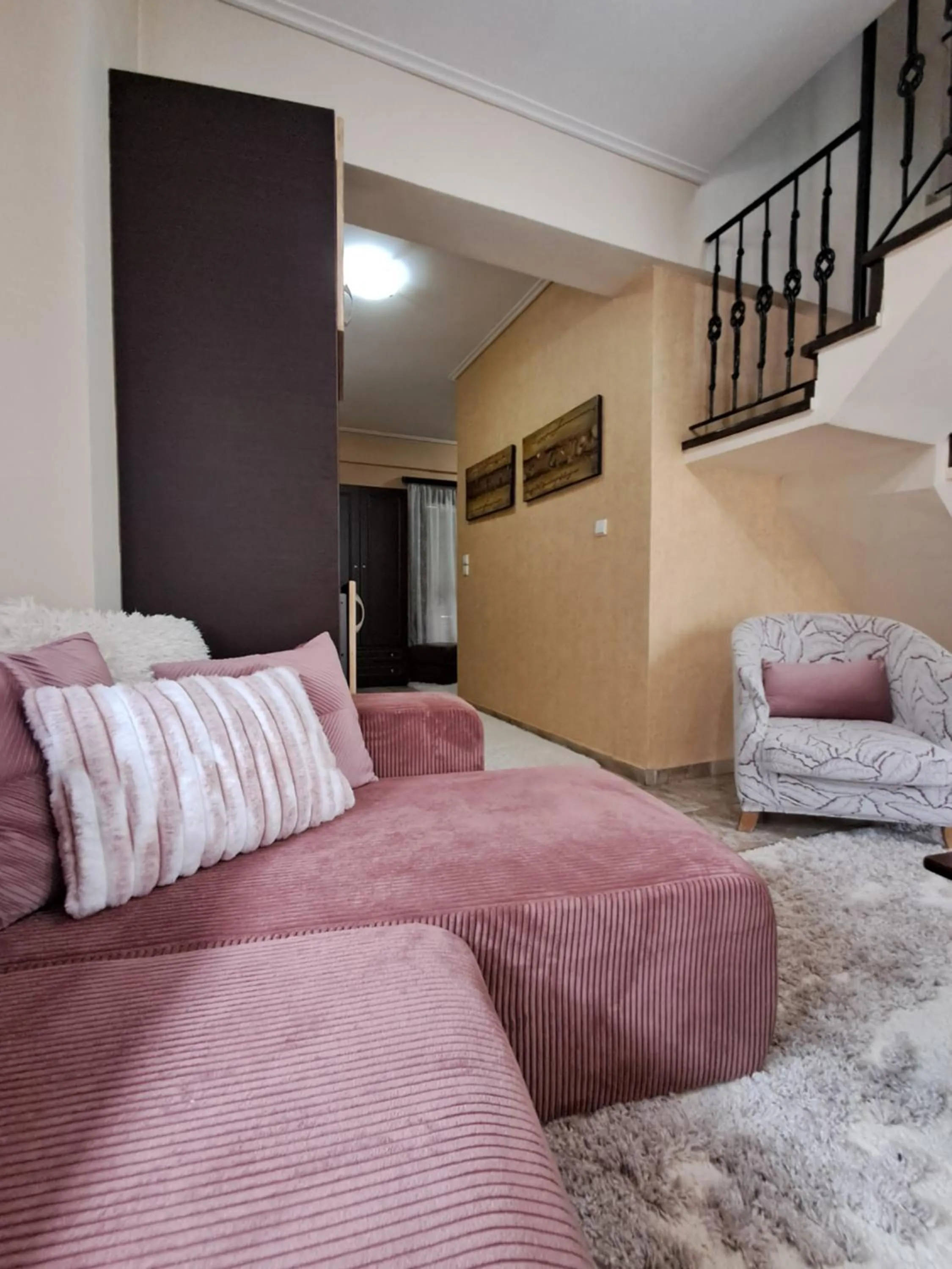 Living room, Bed in Enastron