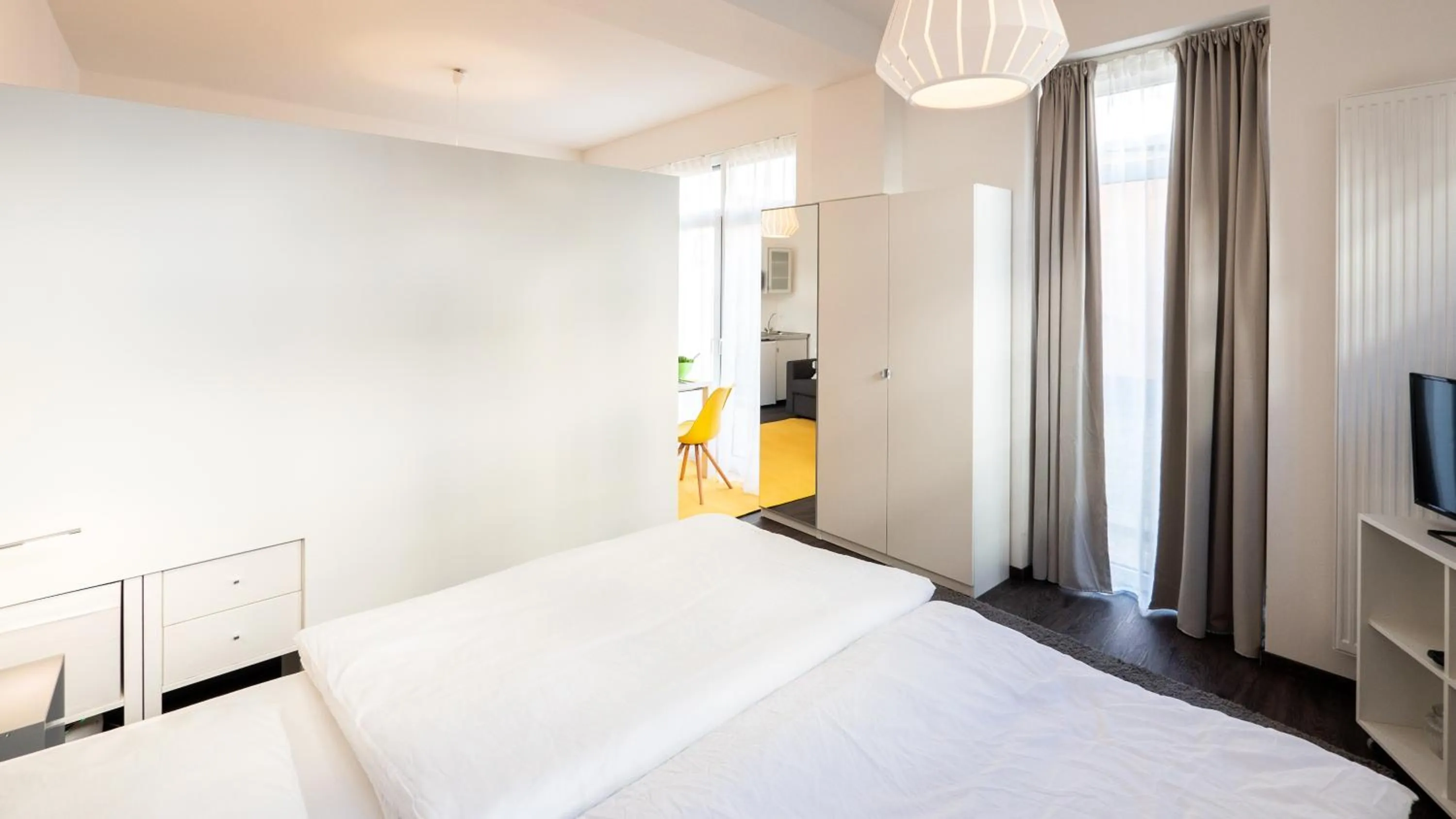 Photo of the whole room, Bed in Relax Aachener Boardinghouse Phase 2