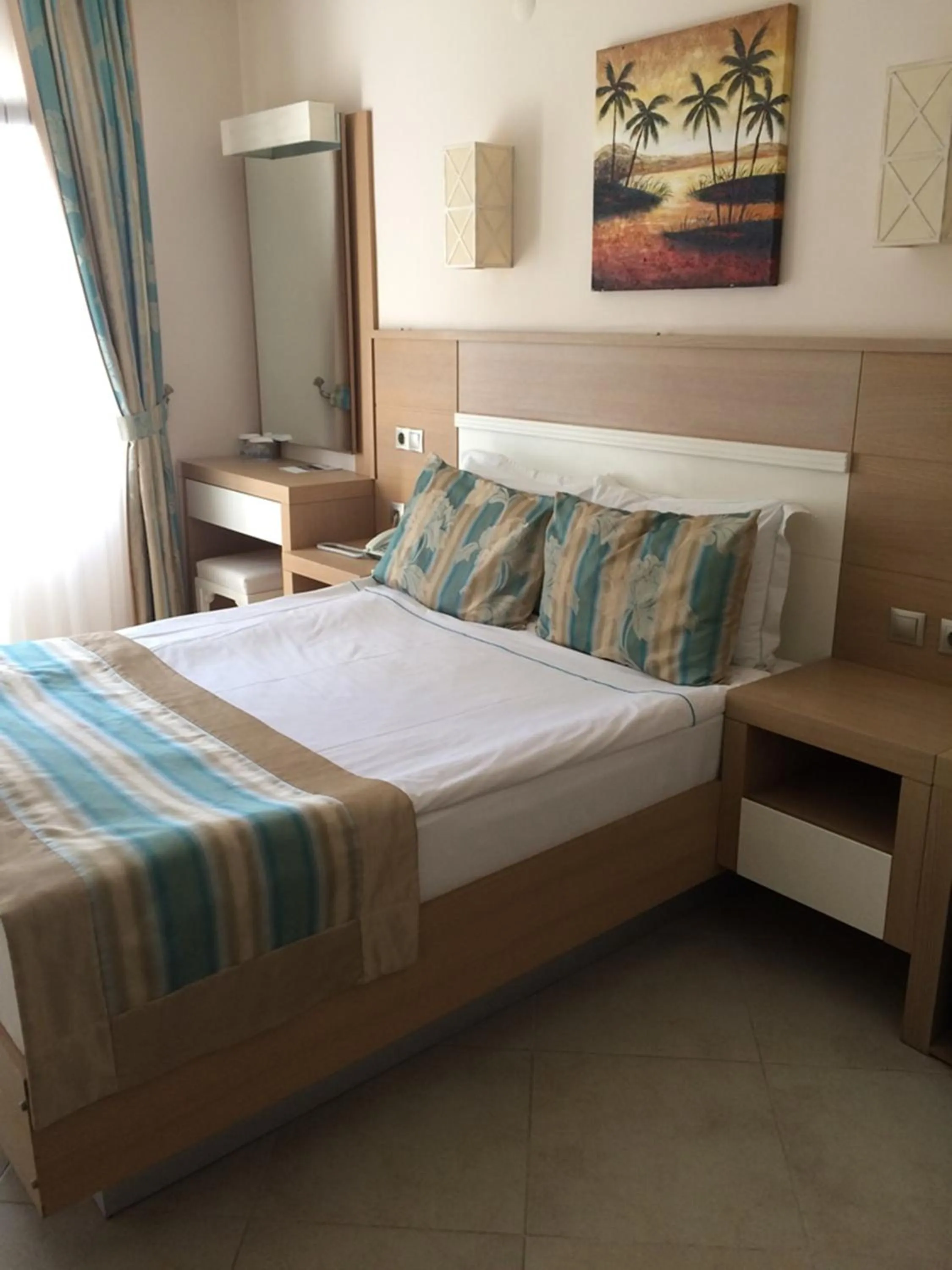 Bed, Room Photo in Asmin Hotel Bodrum
