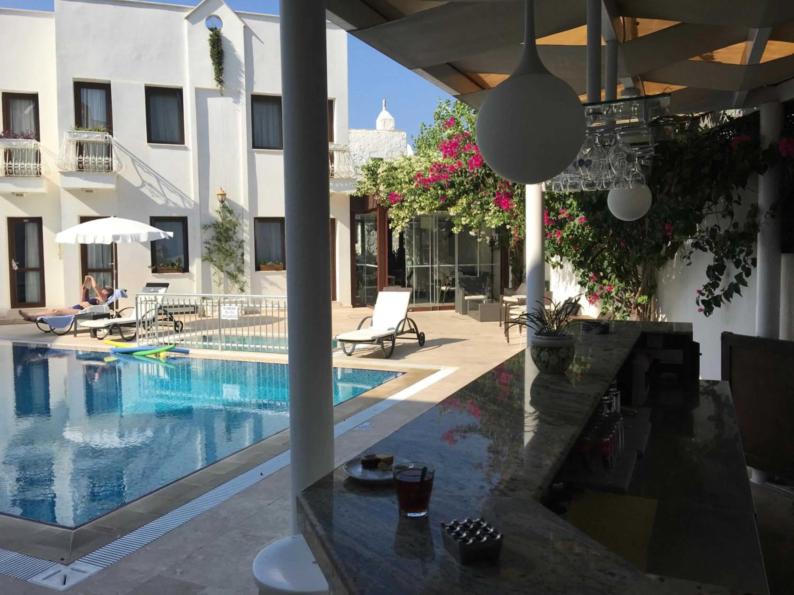 Garden, Patio/Outdoor Area in Asmin Hotel Bodrum