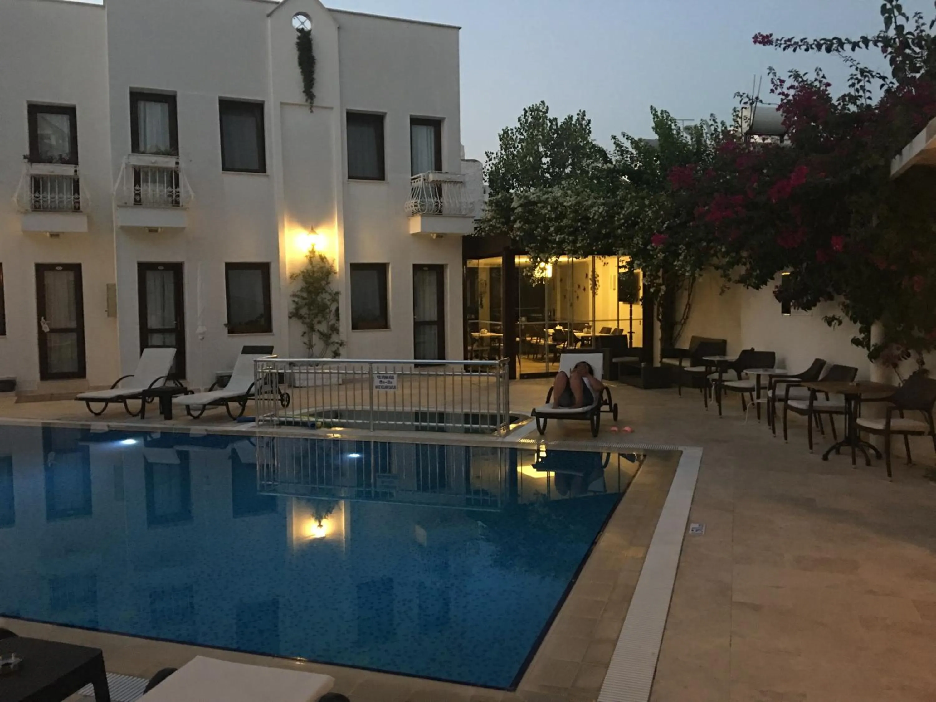 Swimming pool, Property Building in Asmin Hotel Bodrum