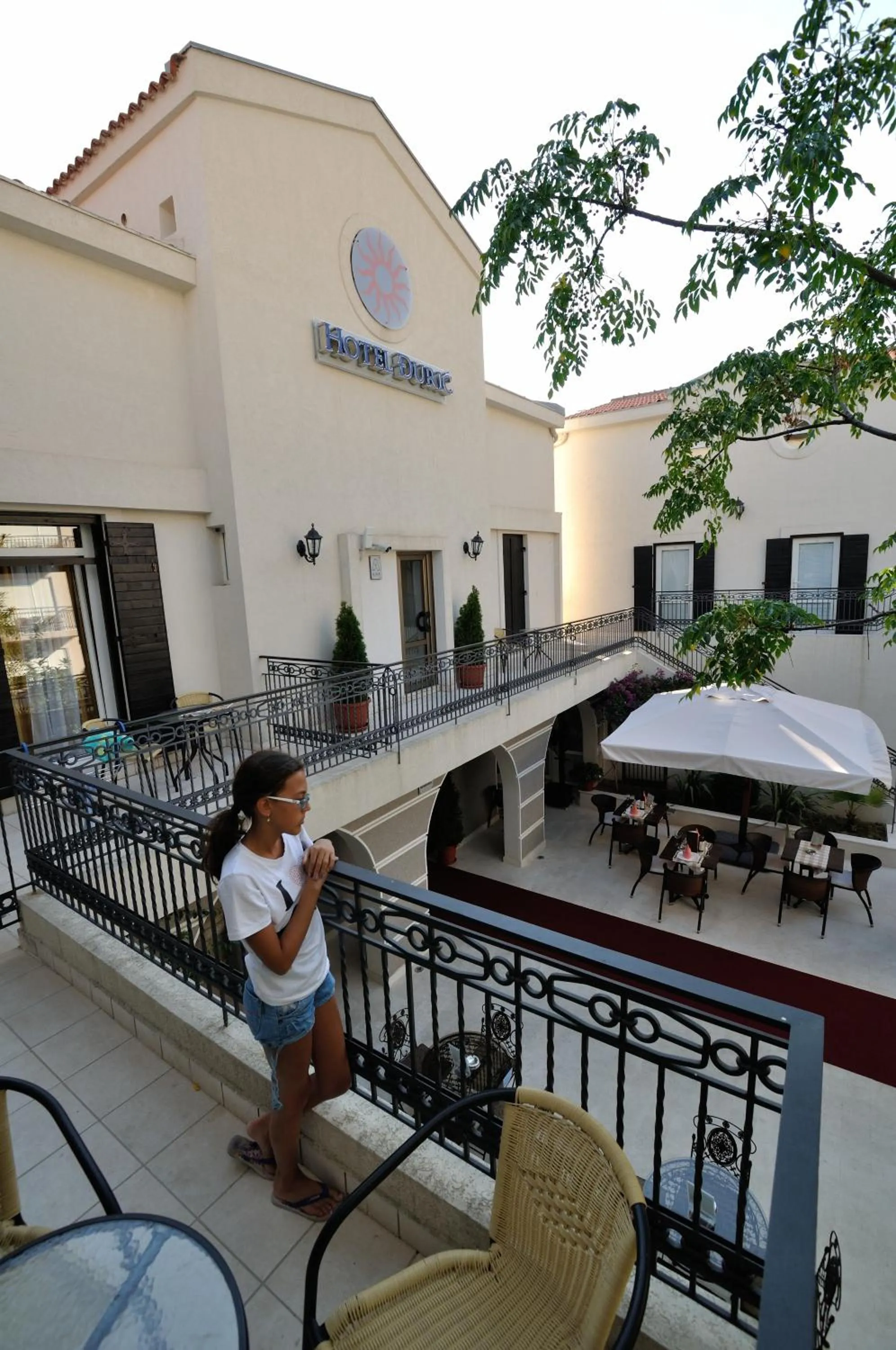 Balcony/Terrace in Vila Đurić - Ex Hotel Đurić