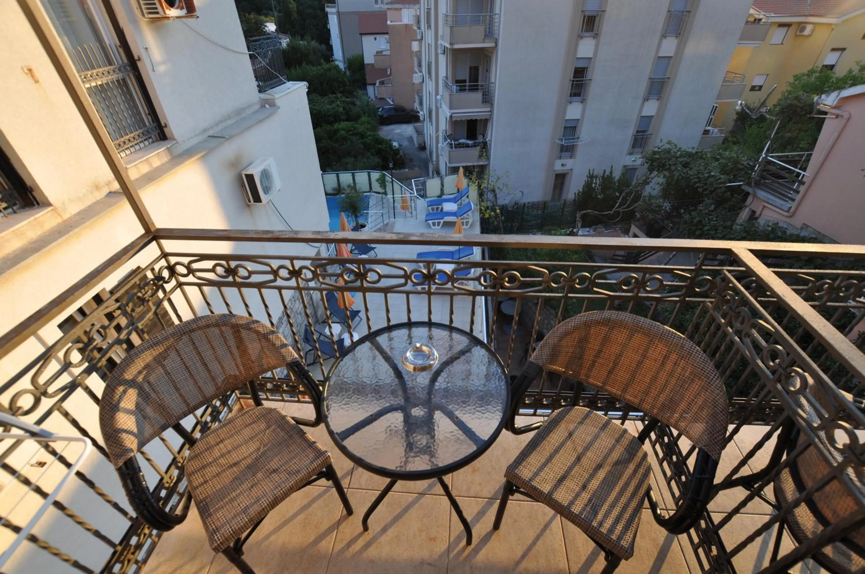 Balcony/Terrace in Vila Đurić - Ex Hotel Đurić