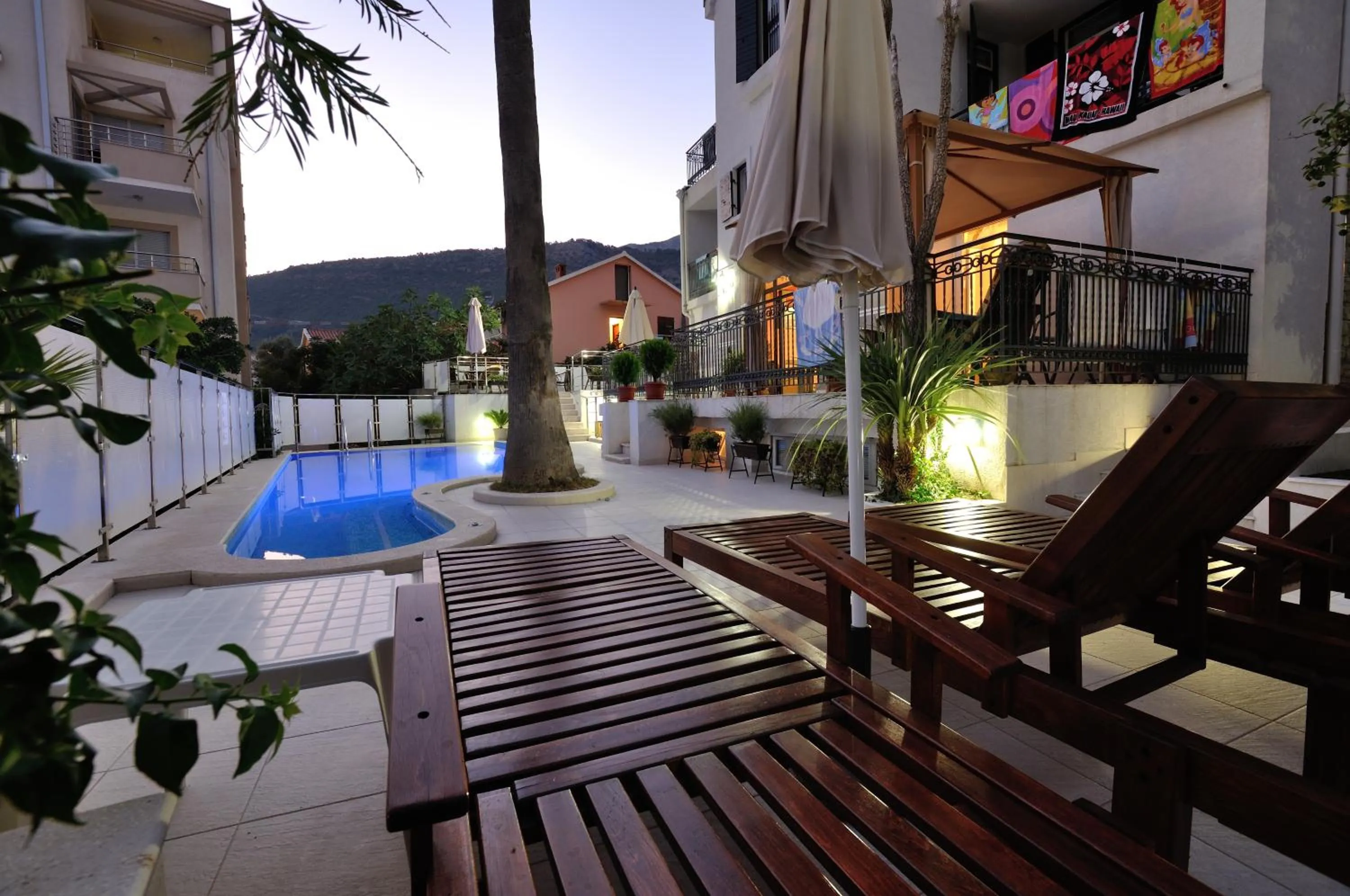 Balcony/Terrace in Vila Đurić - Ex Hotel Đurić