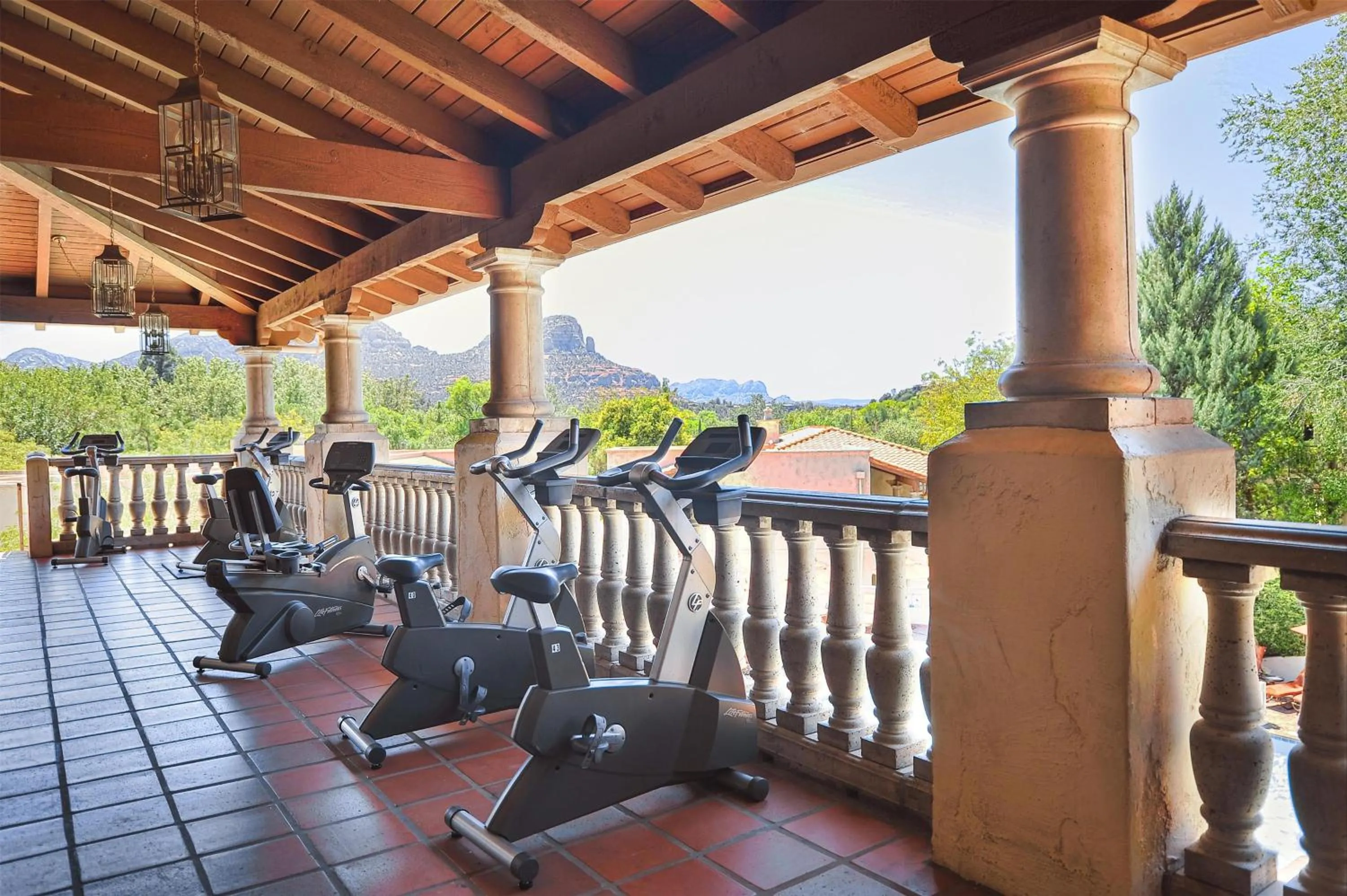 Fitness centre/facilities in Hilton Vacation Club Los Abrigados Resort & Spa Sedona