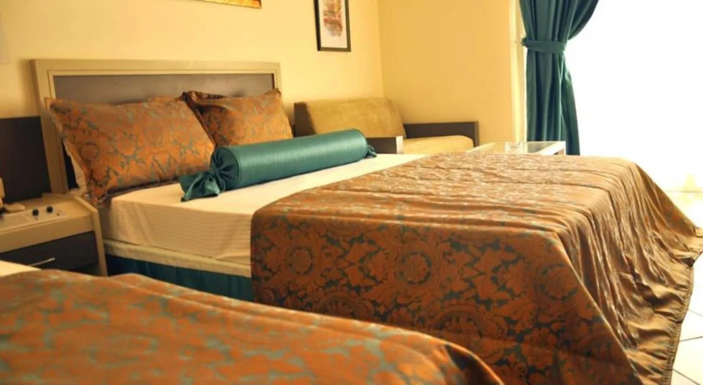 Bed in Hotel Ambrosia