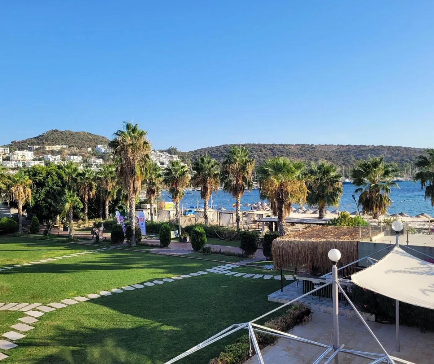 Garden view in Hotel Ambrosia