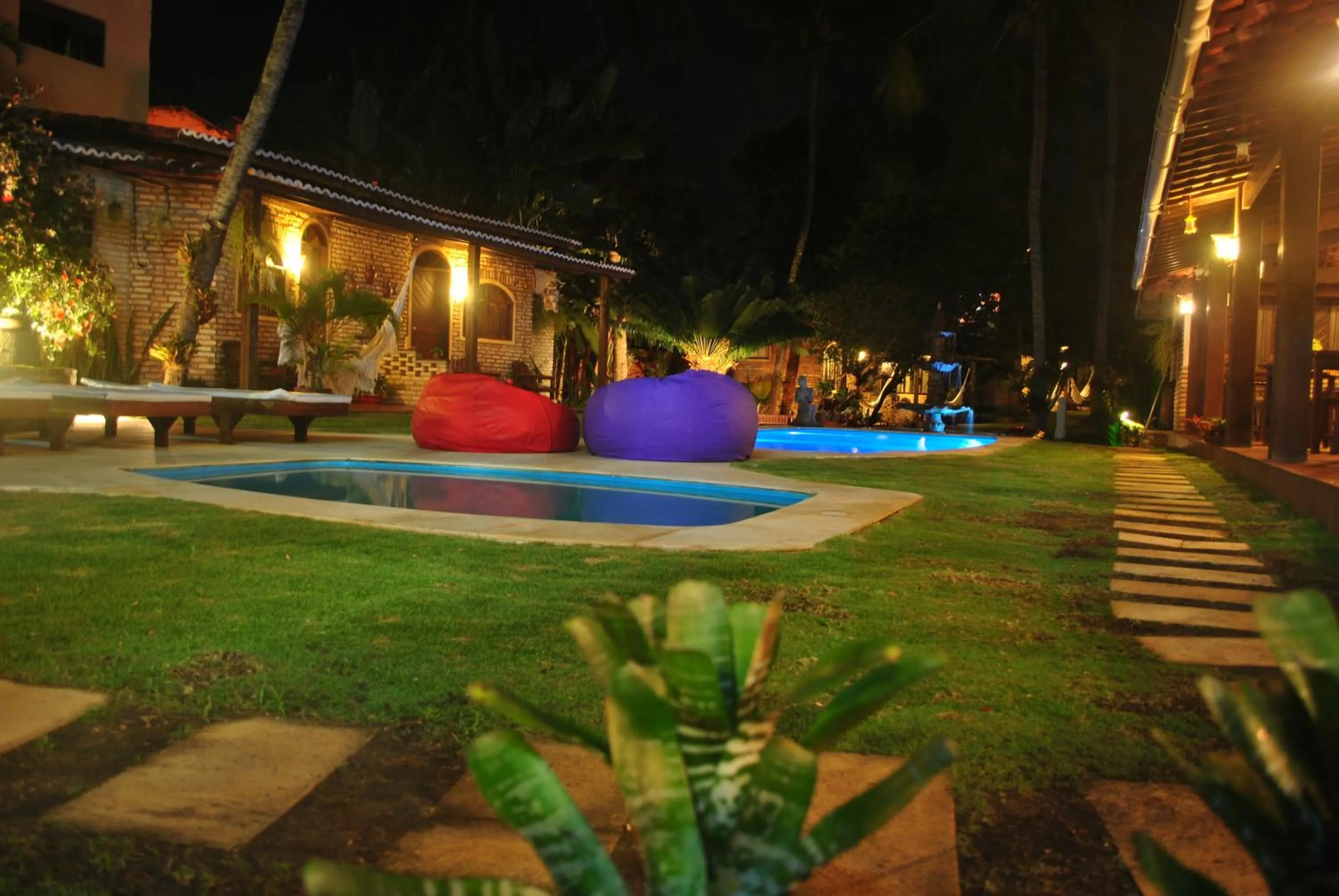 Night in Pousada Oasis