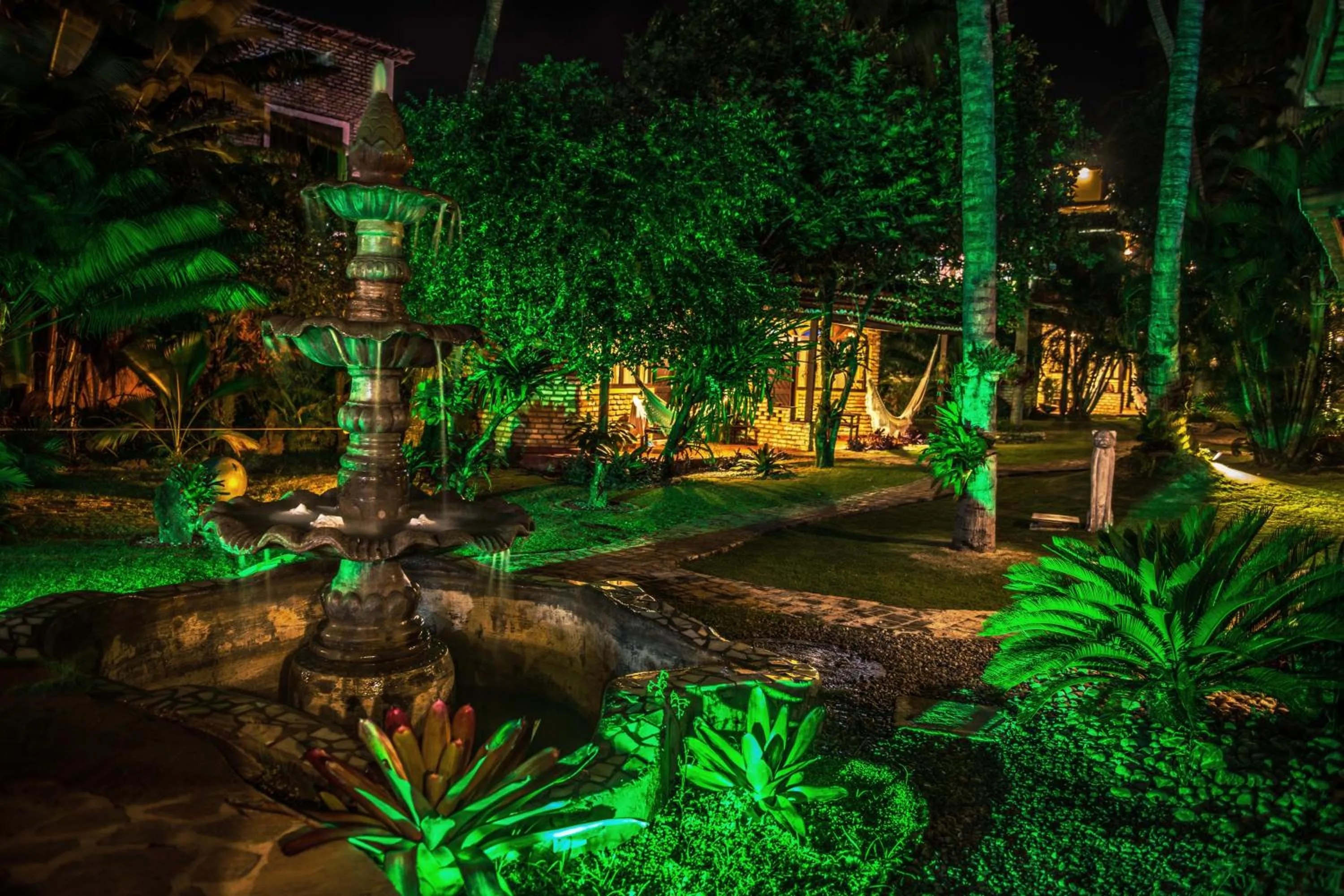 Night in Pousada Oasis