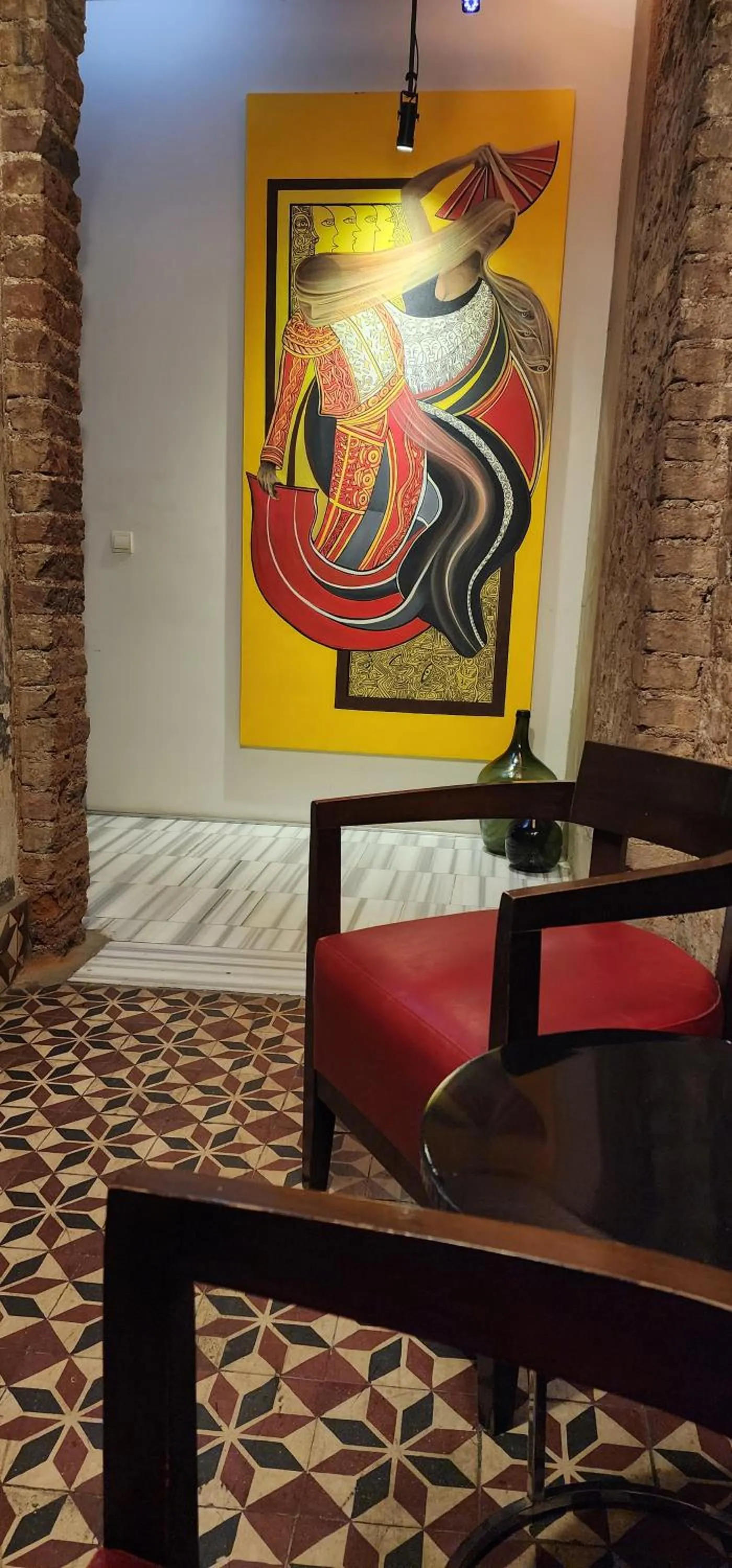 Decorative detail in Rooms Galata