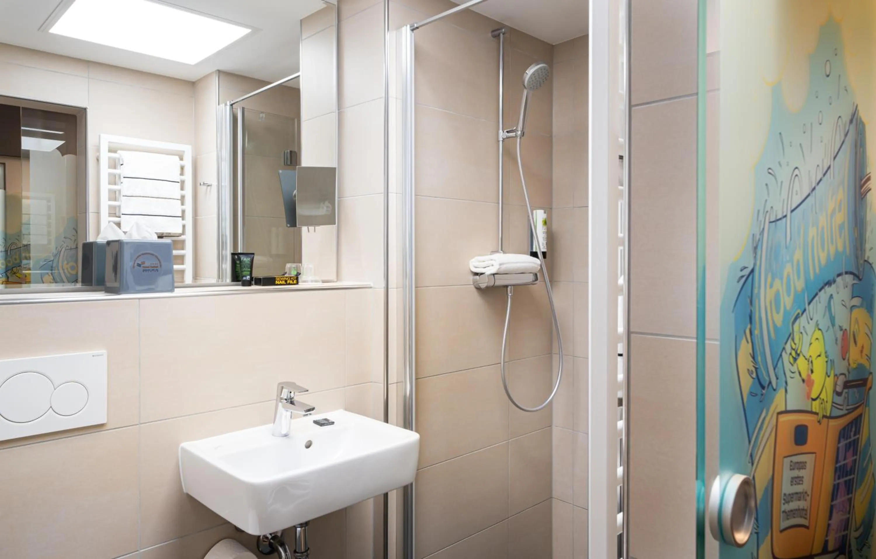 Bathroom in Food Hotel