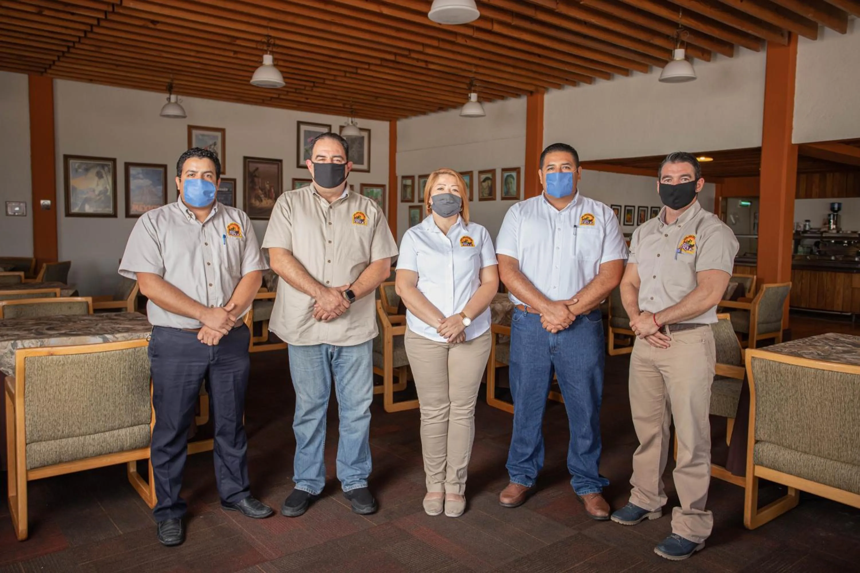 Staff in Termas de San Joaquin