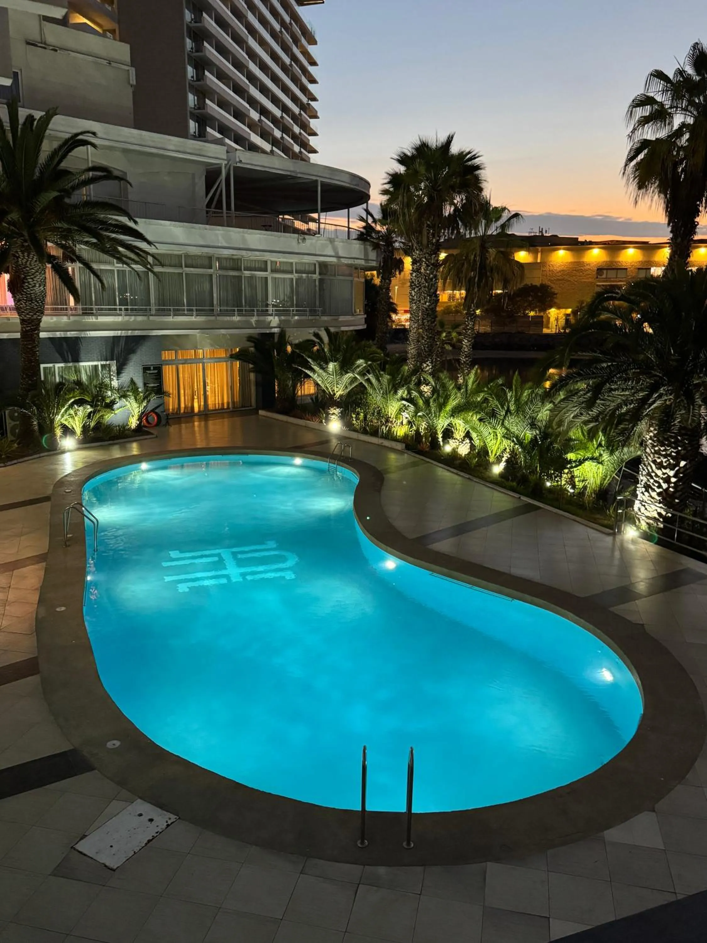 Swimming pool in Hotel Antofagasta