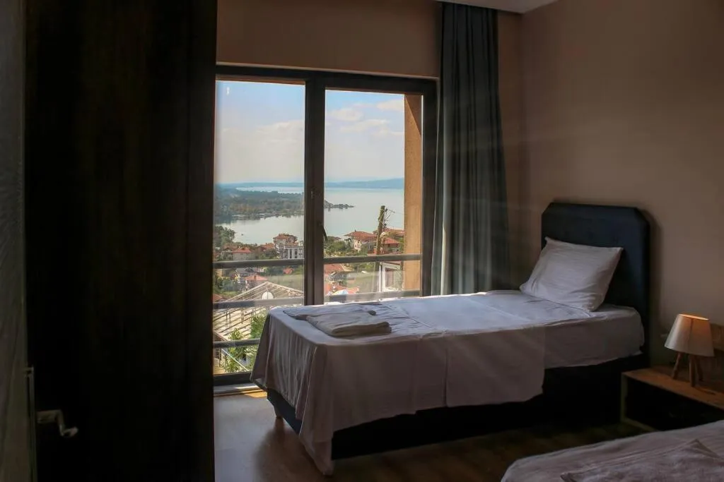 Sea view, Bed in Sawsana Villalari