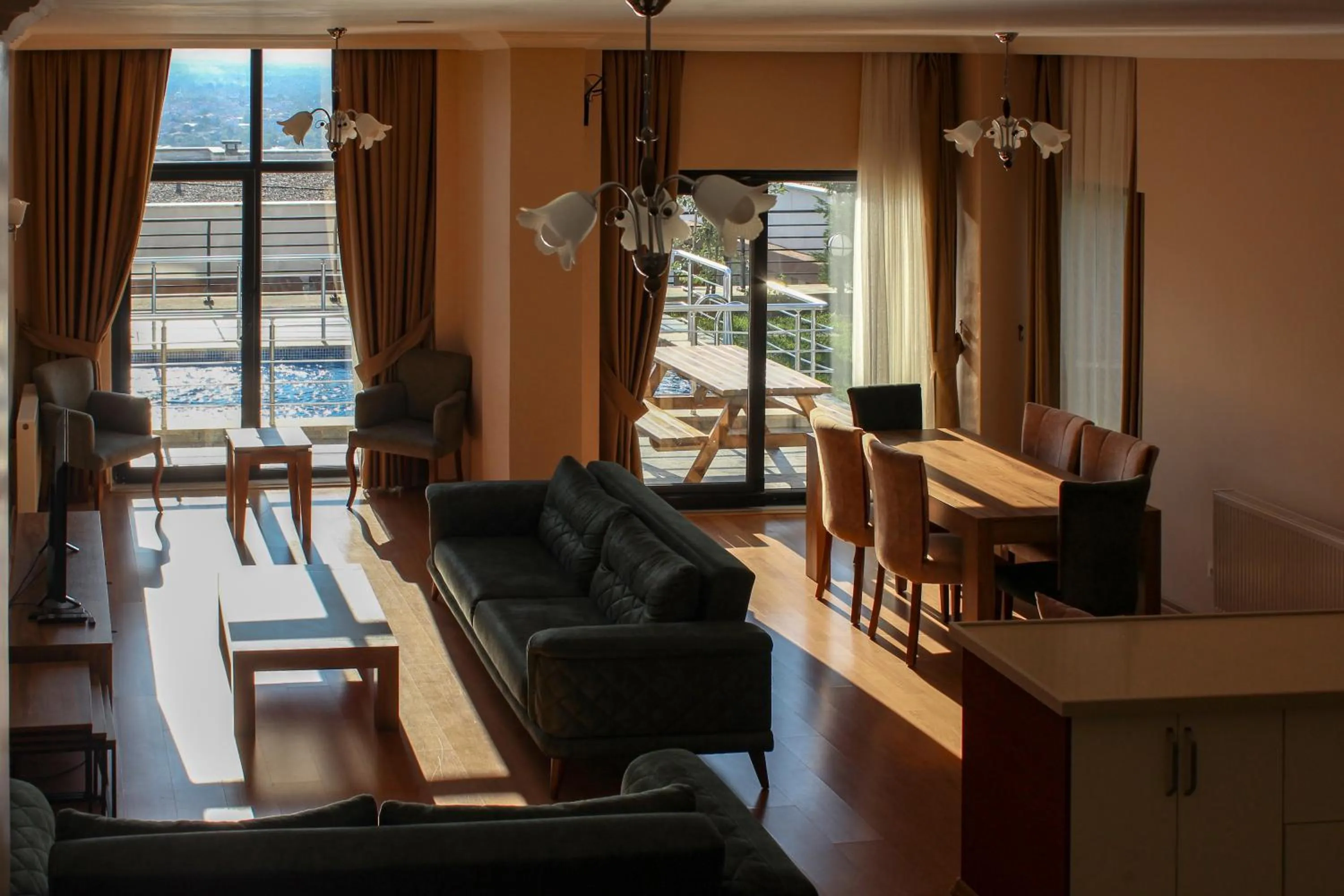 Living room in Sawsana Villalari