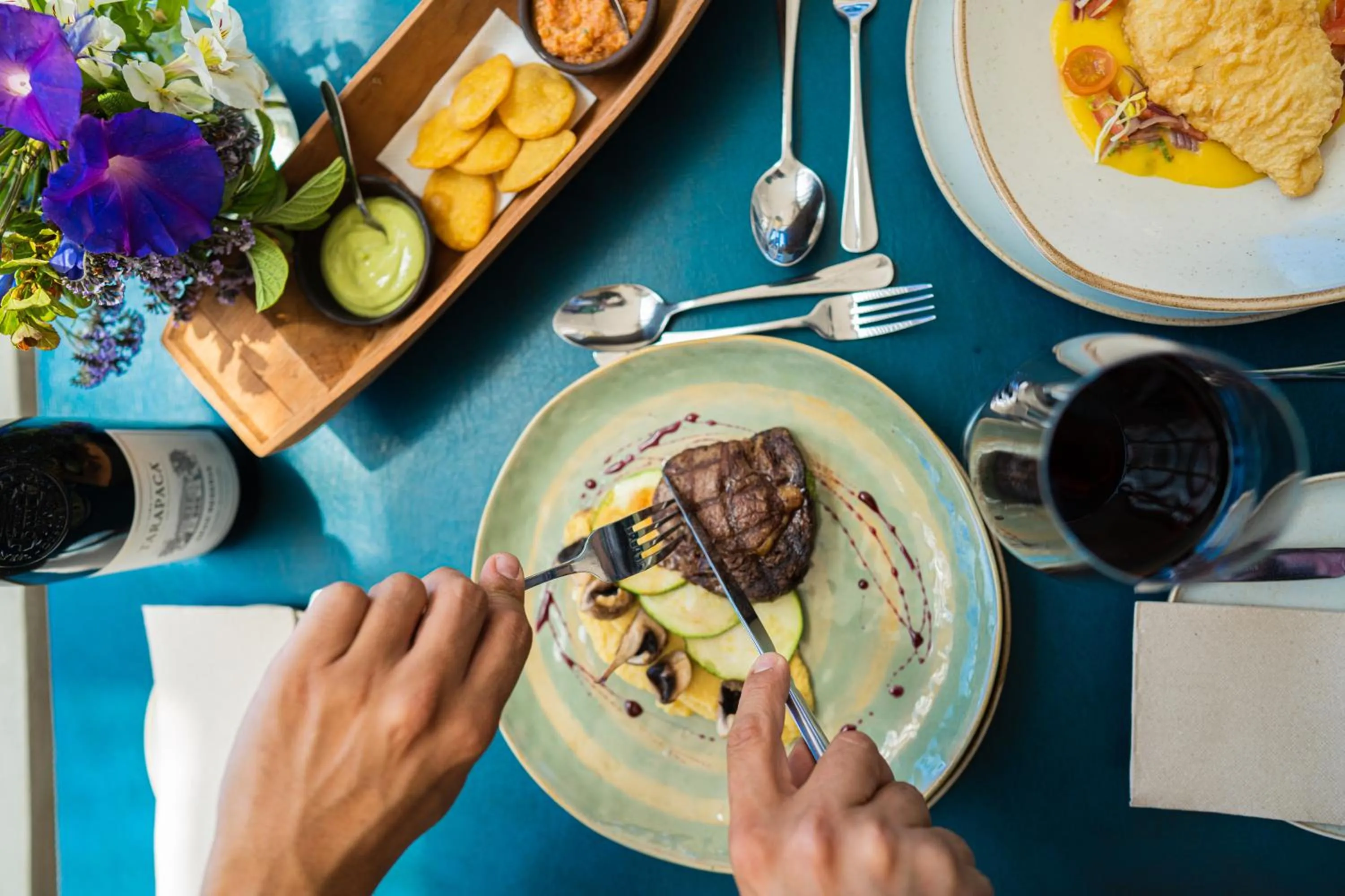 Dinner in Yachting Hotel Quintero