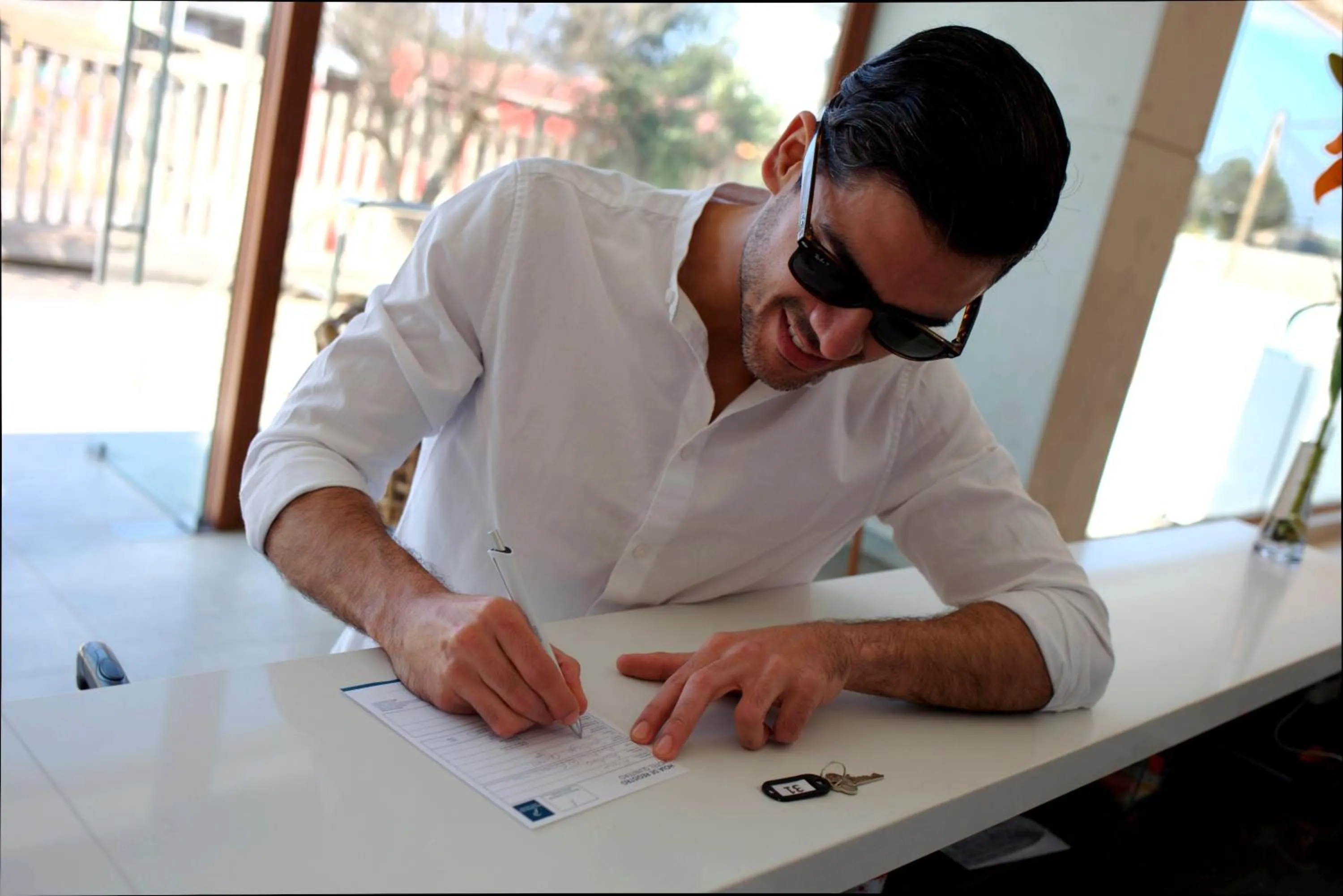 Lobby or reception in Yachting Hotel Quintero