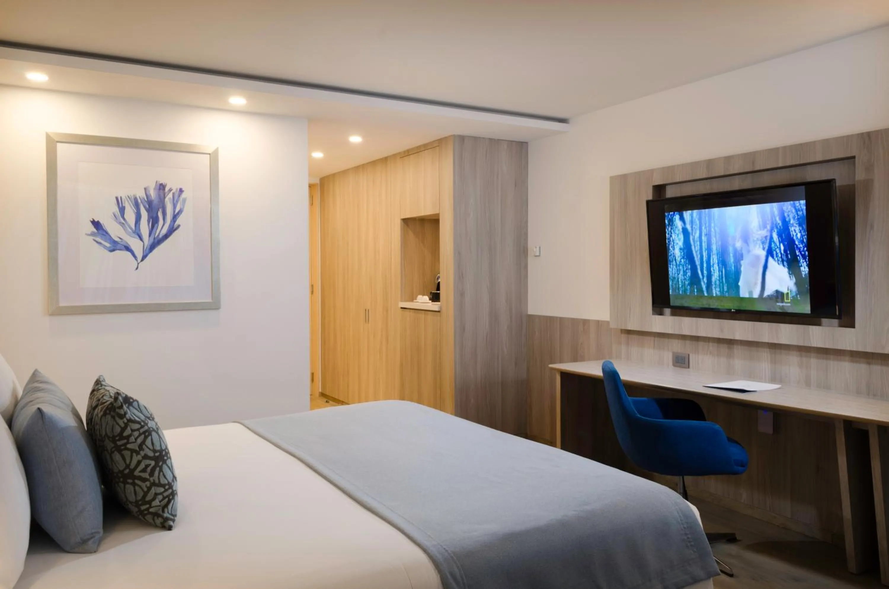 Bed in Yachting Hotel Quintero