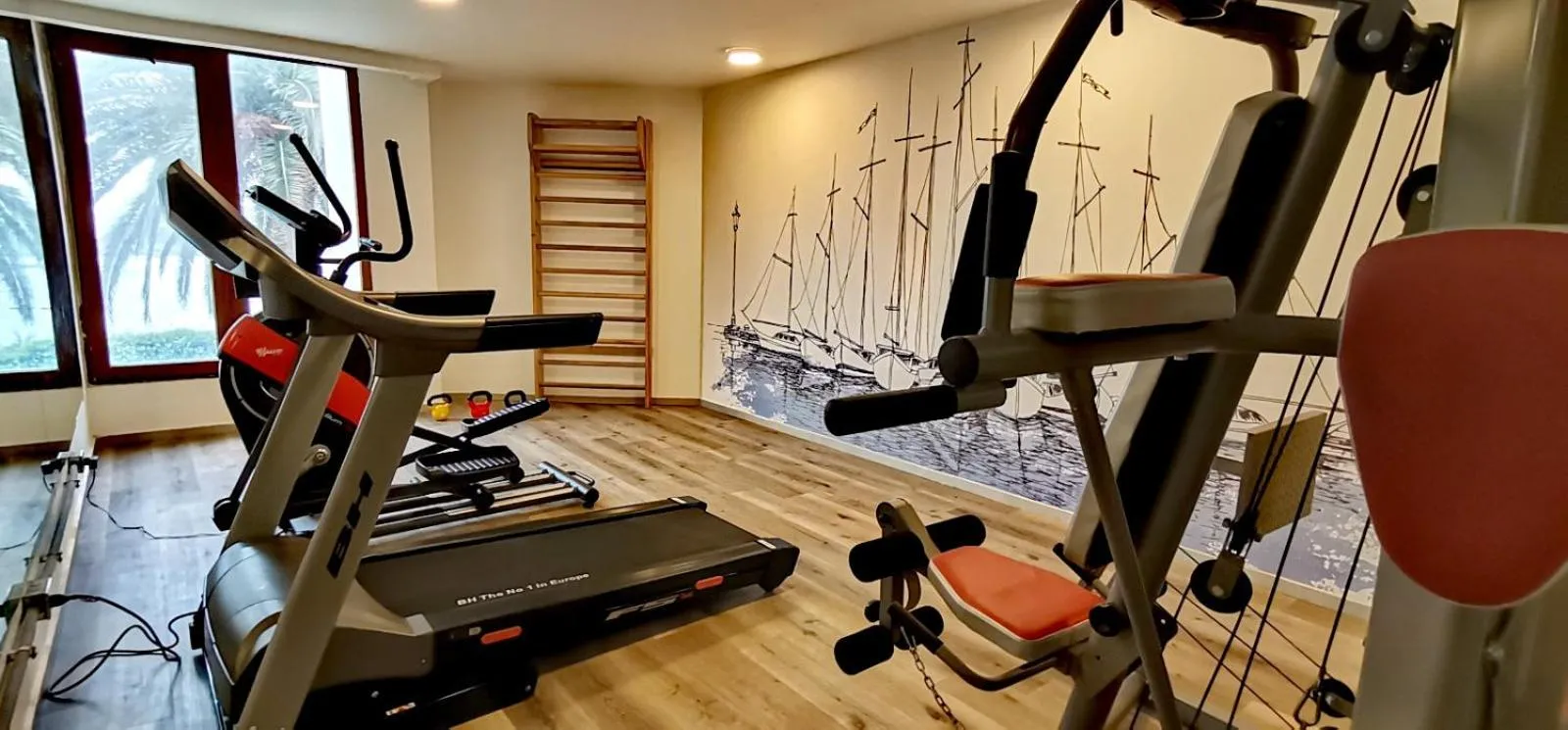 Fitness centre/facilities in Yachting Hotel Quintero