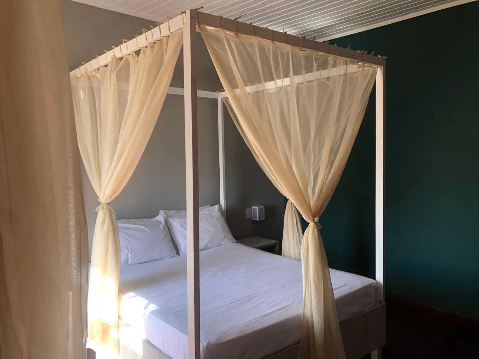 Bed in Pousada Portas da Amazônia