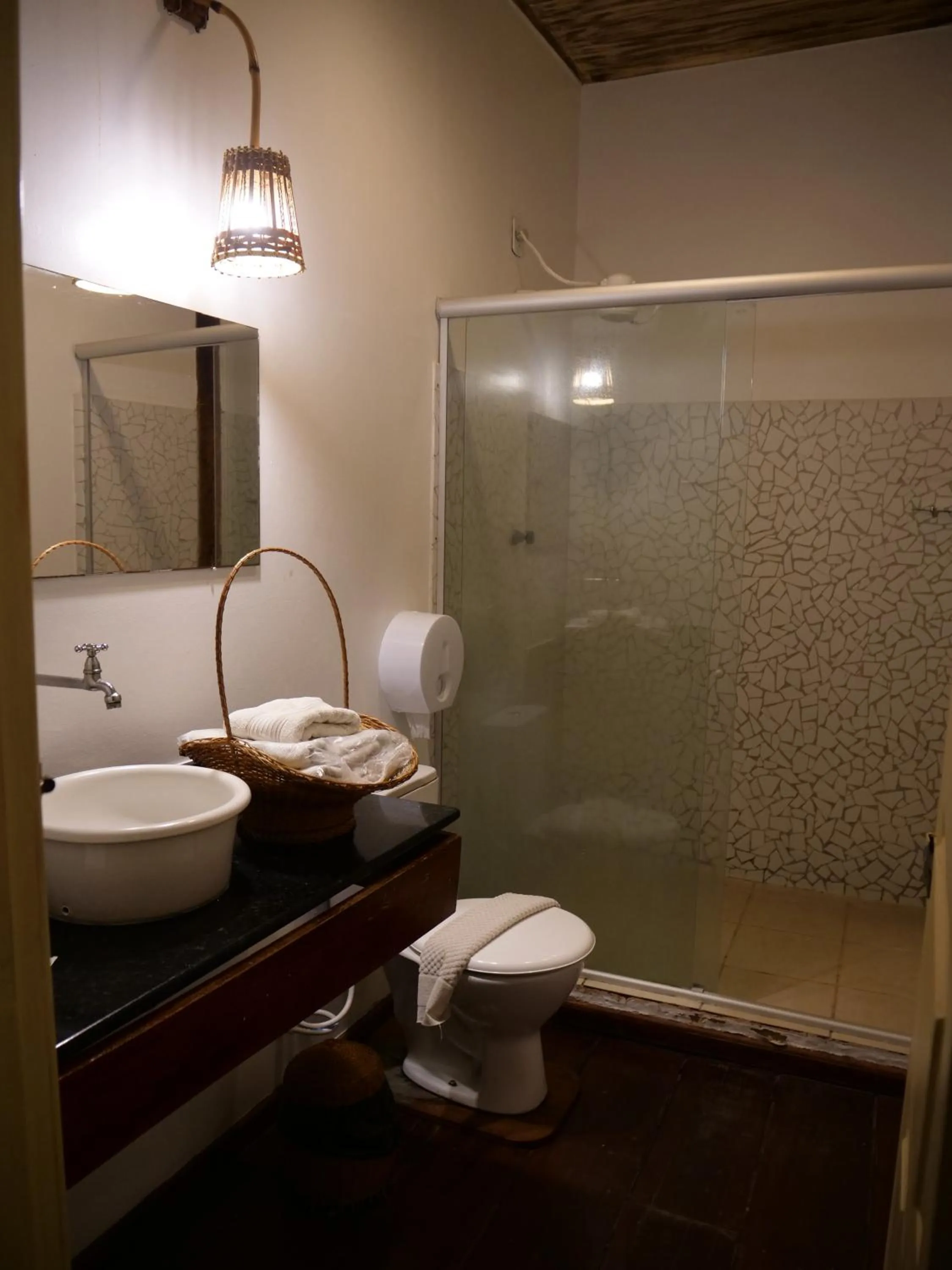 Bathroom in Pousada Portas da Amazônia