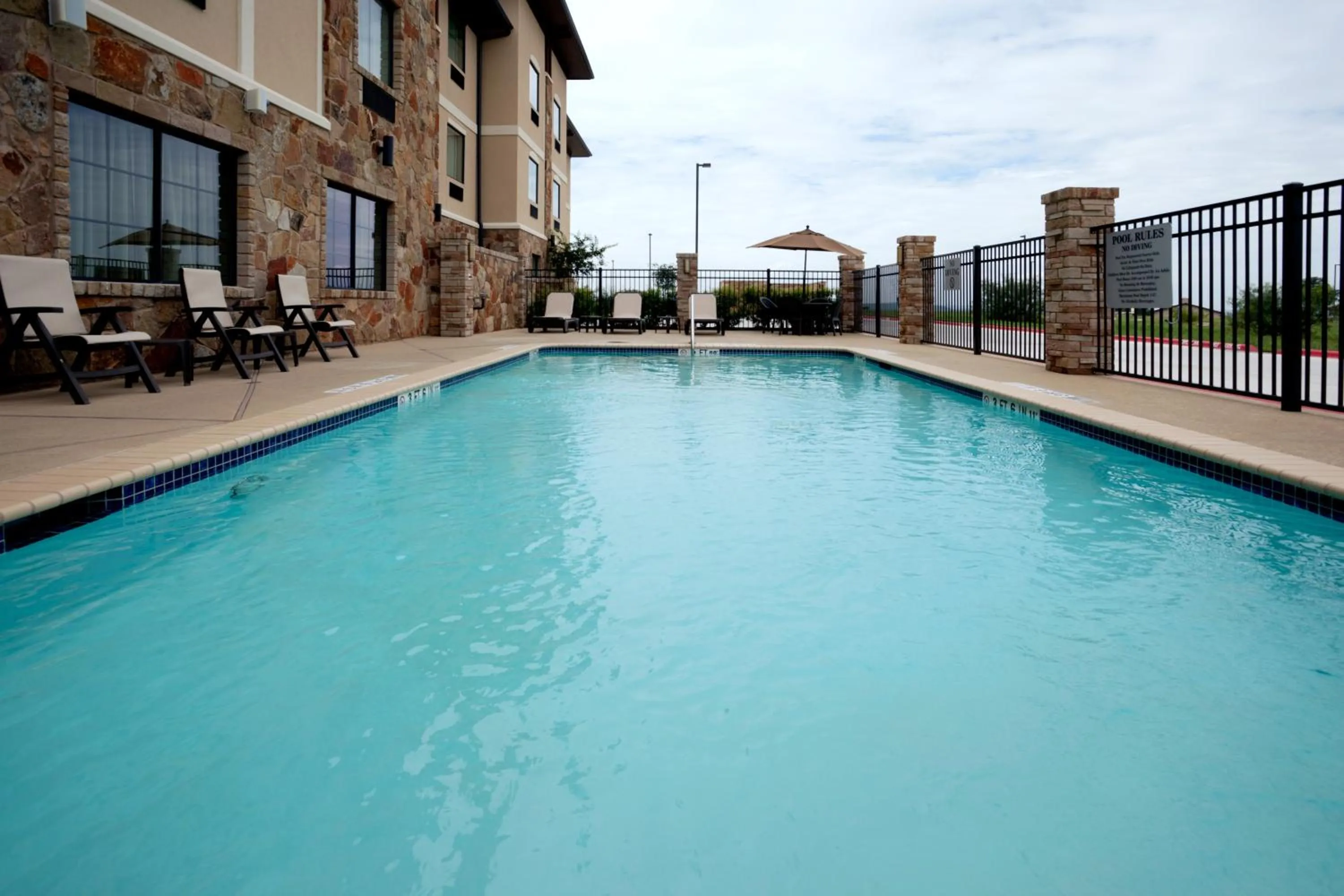 Swimming pool in Holiday Inn Express Marble Falls by IHG