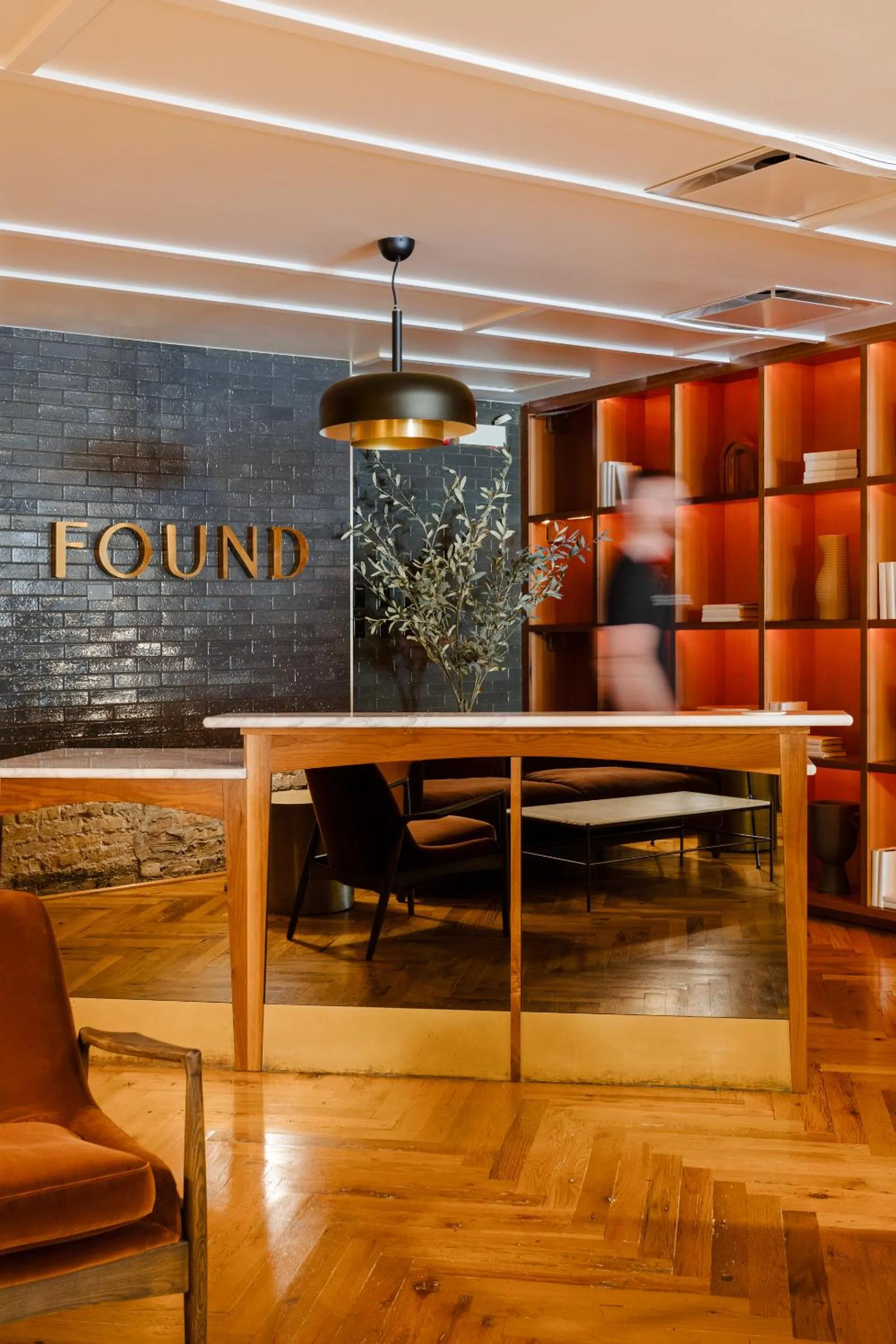 Lobby or reception in FOUND Hotel Chicago River North