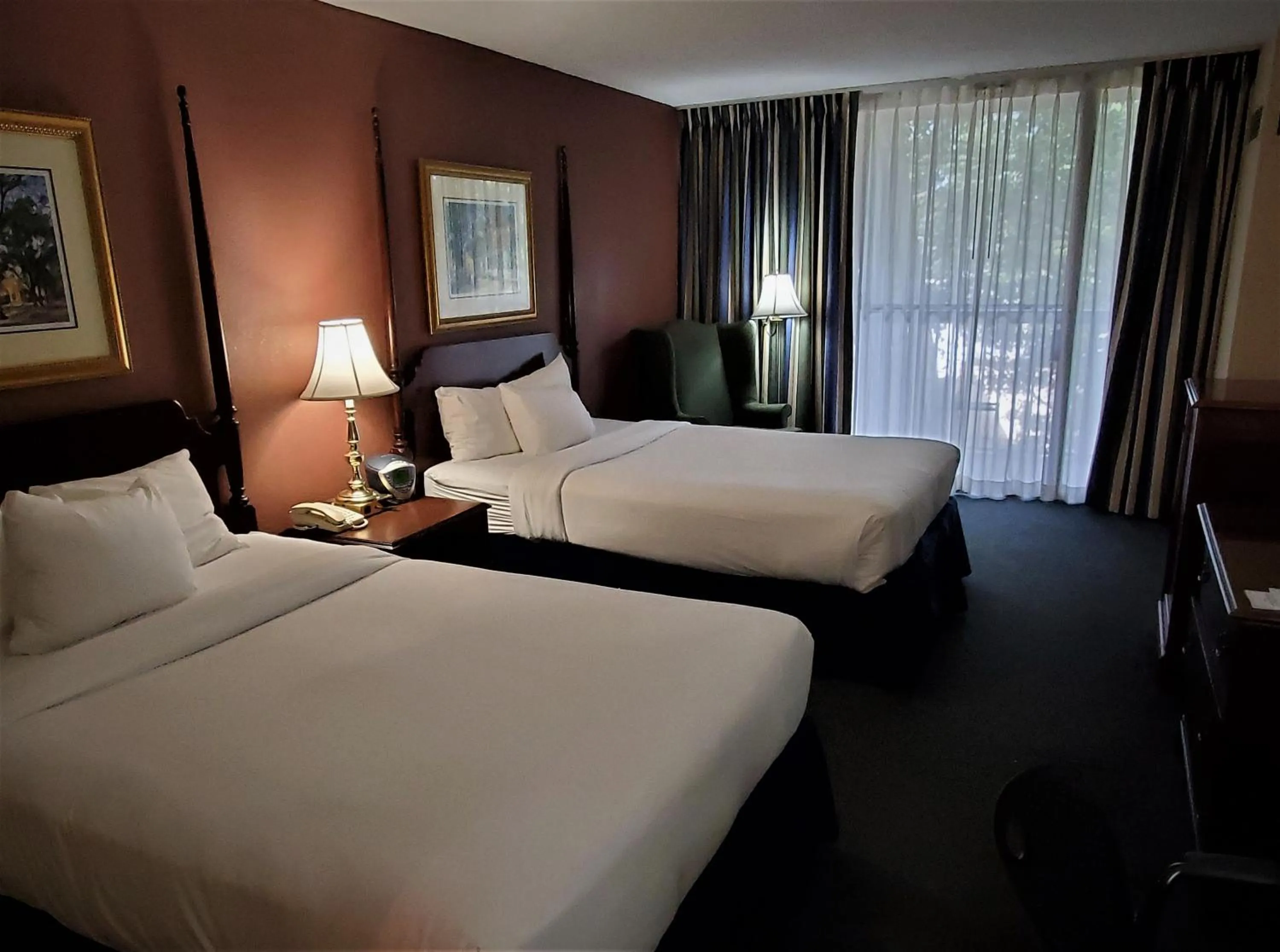 Floor plan in Fort Magruder Historic Williamsburg, Trademark by Wyndham