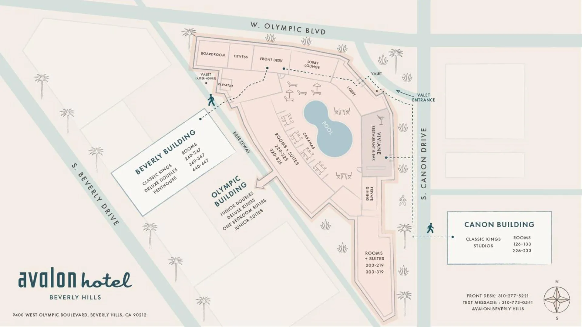 Property building in Avalon Hotel Beverly Hills, a Member of Design Hotels