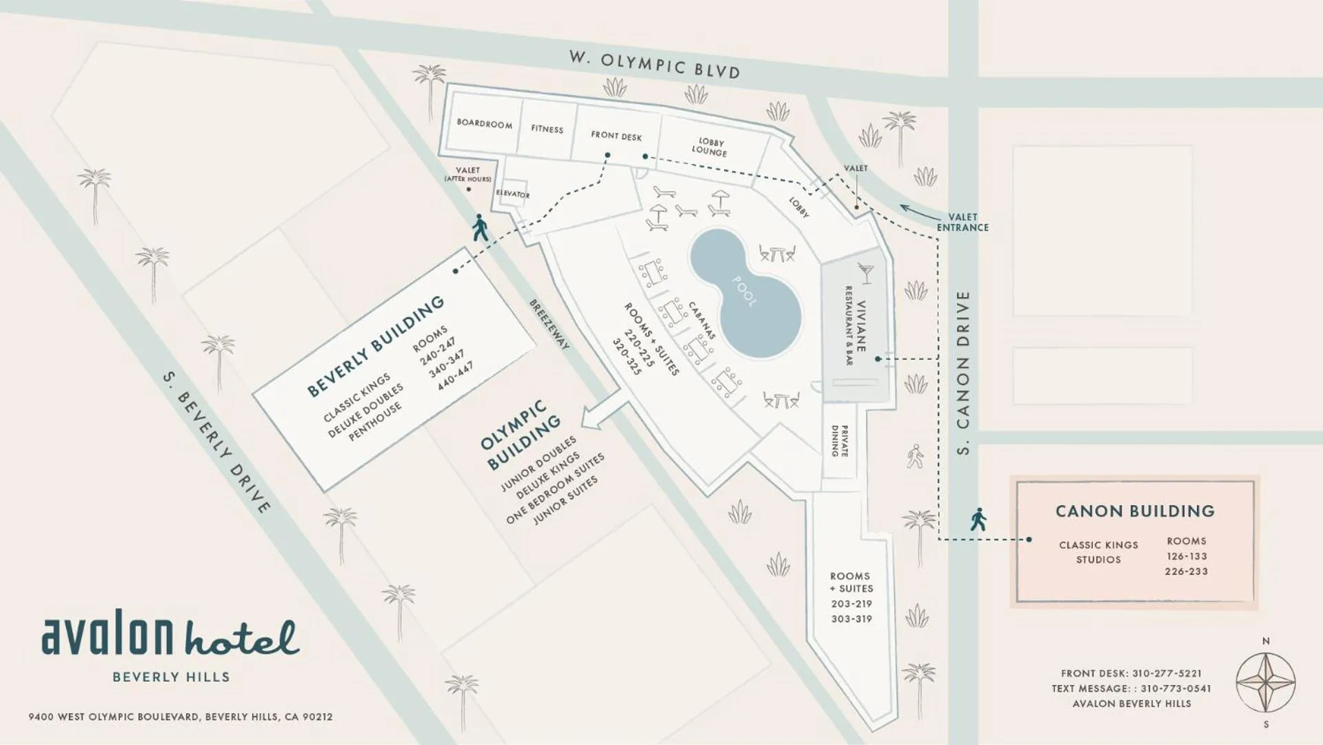 Property building in Avalon Hotel Beverly Hills, a Member of Design Hotels