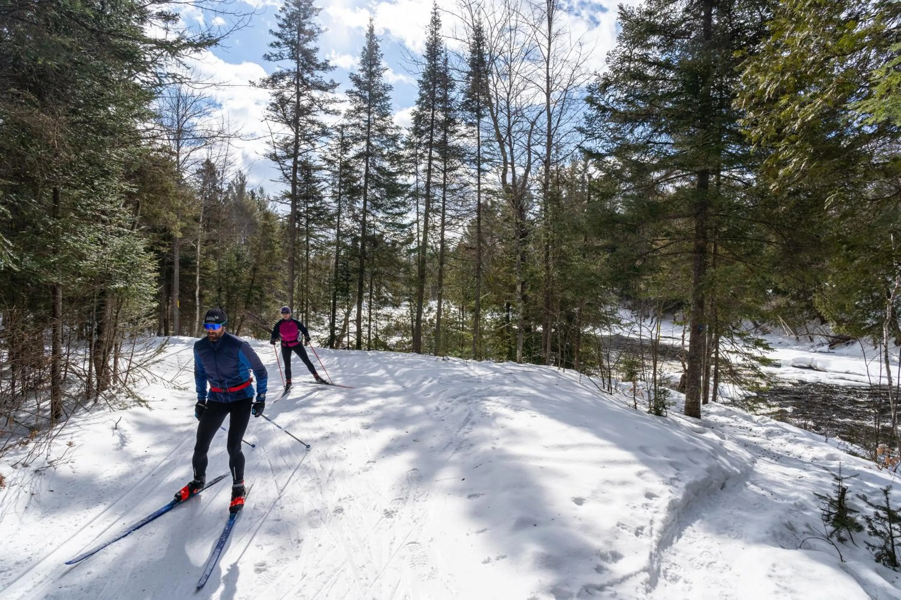 Natural landscape in Le Baluchon Éco-villégiature