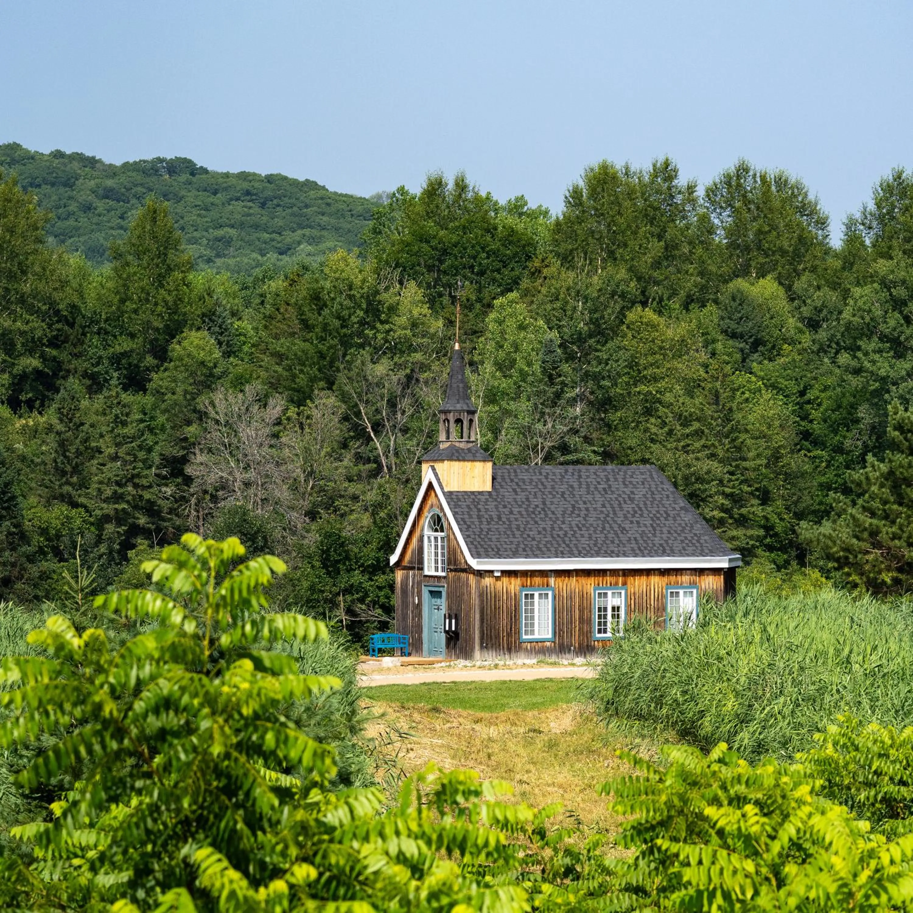 Facade/entrance in Le Baluchon Éco-villégiature