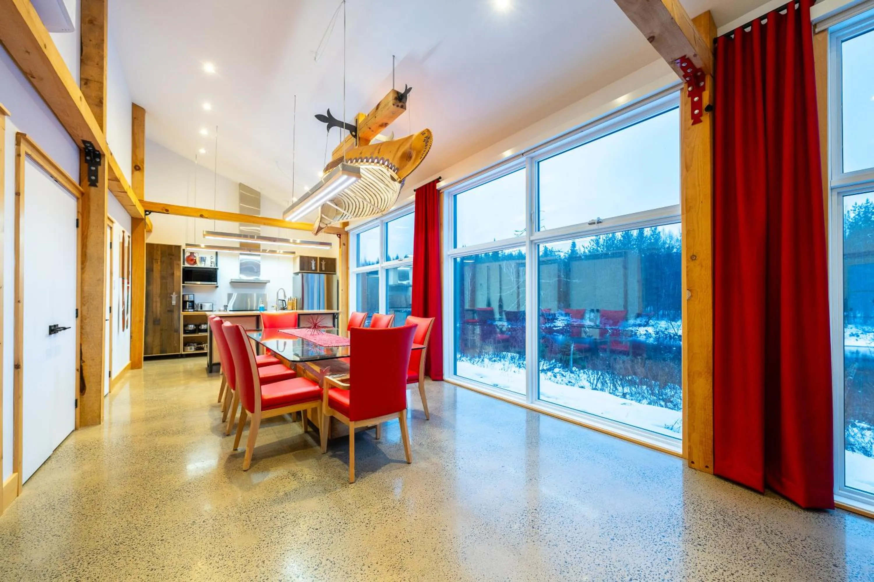 View (from property/room) in Le Baluchon Éco-villégiature