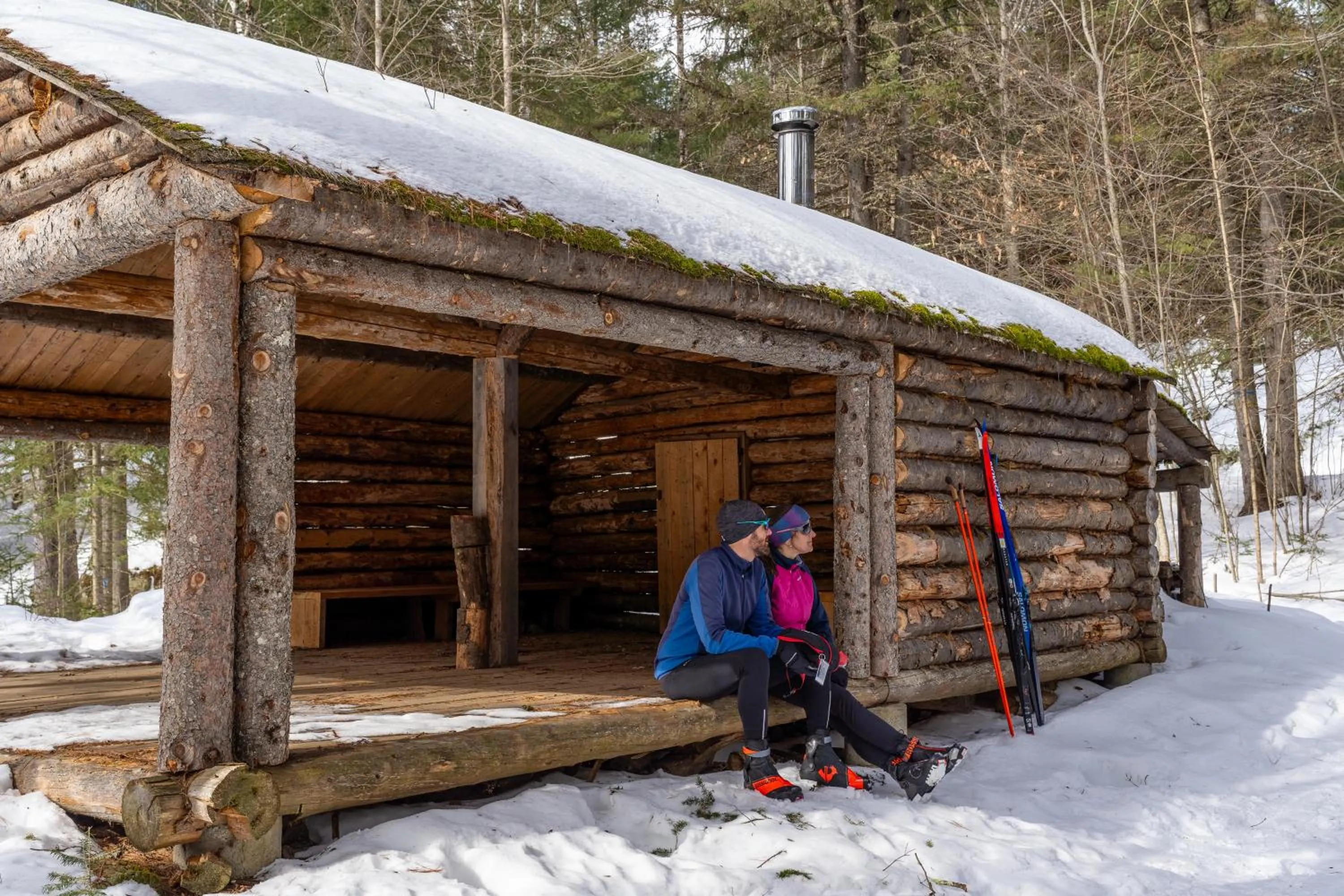 Natural landscape in Le Baluchon Éco-villégiature