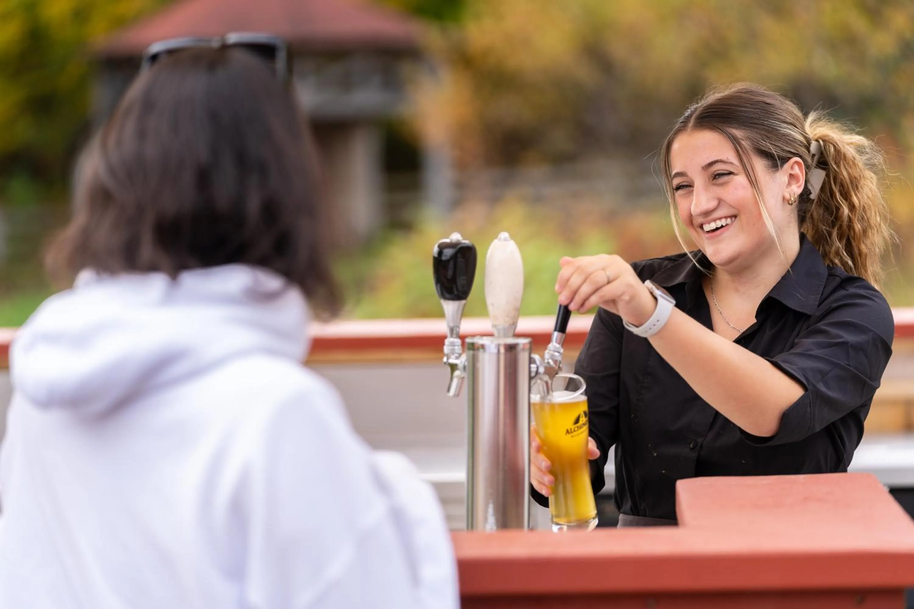 Restaurant/places to eat in Le Baluchon Éco-villégiature